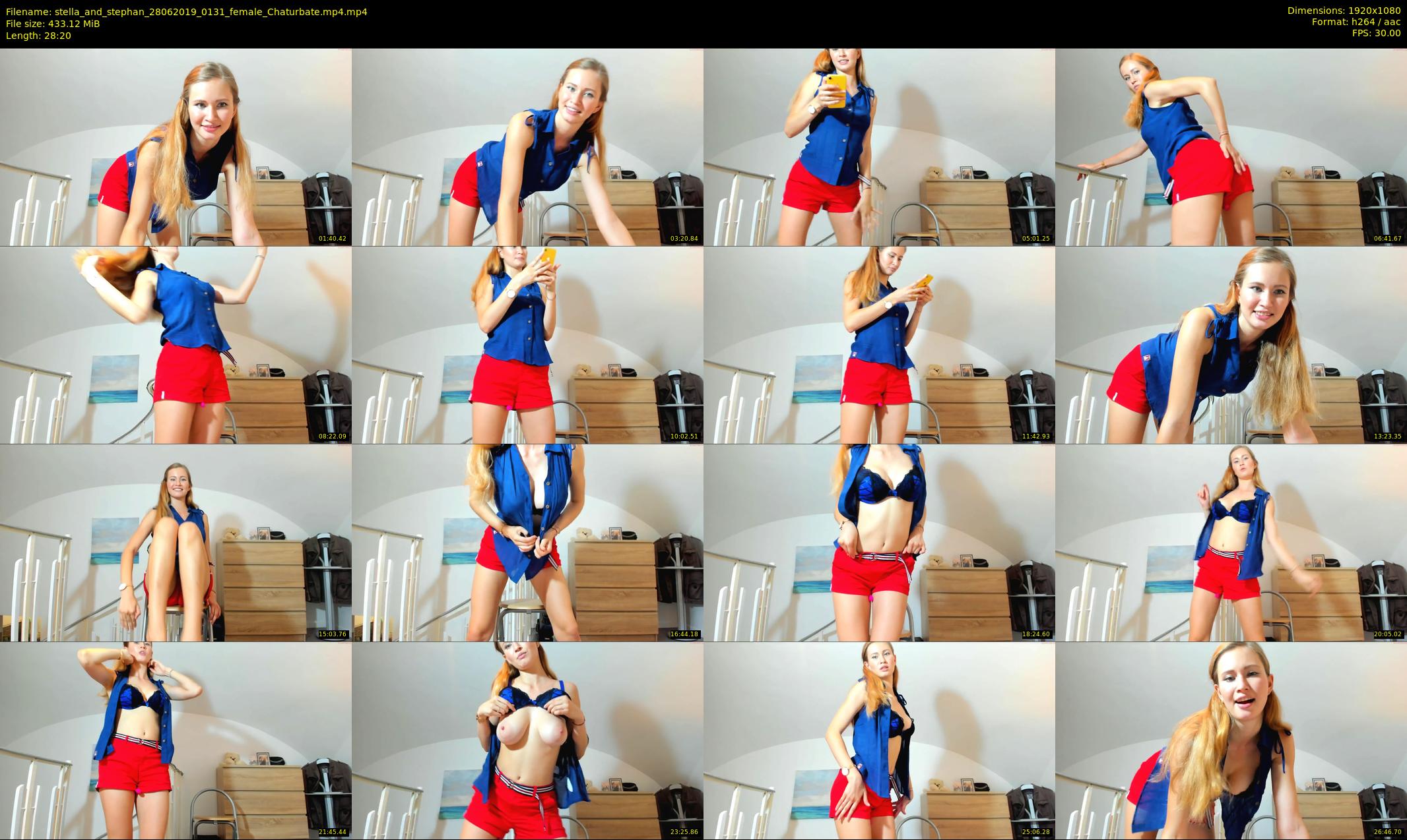 stella_and_stephan — 29 minute Chaturbate couple cam show recording, 1080p, Jun 28, 2019
