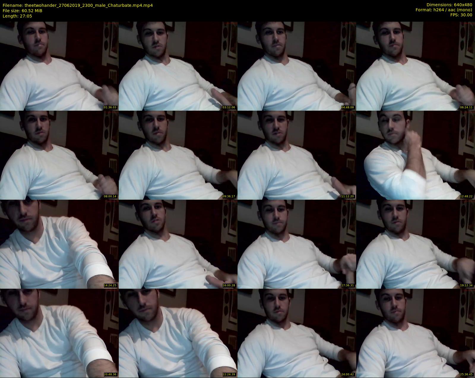 theetwohander — 28 minute Chaturbate male cam show recording, 480p, Jun 27, 2019