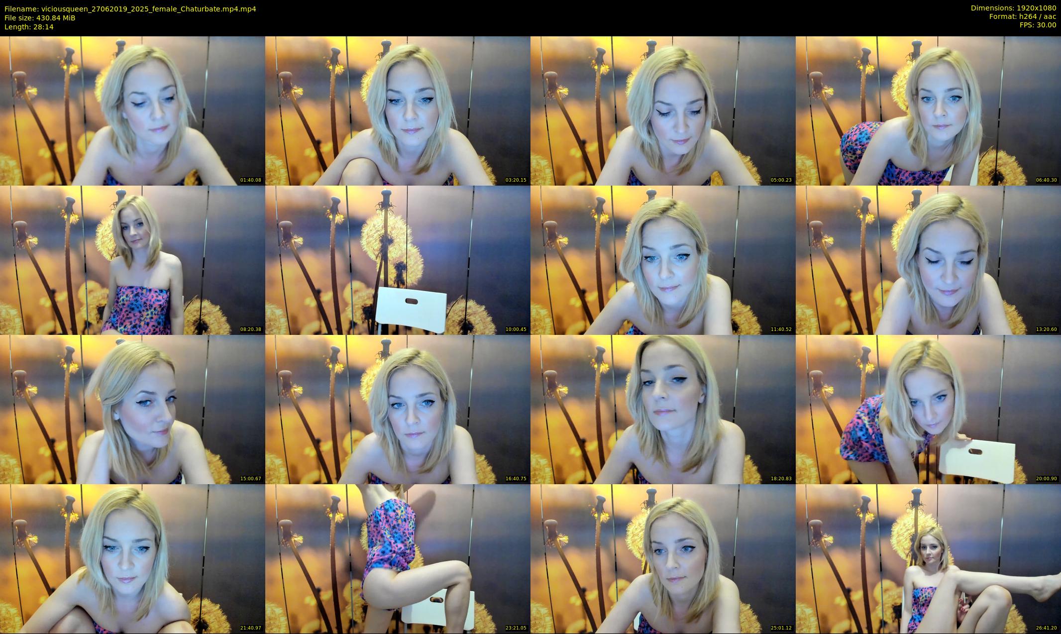 viciousqueen — 29 minute Chaturbate female cam show recording, 1080p, Jun 27, 2019