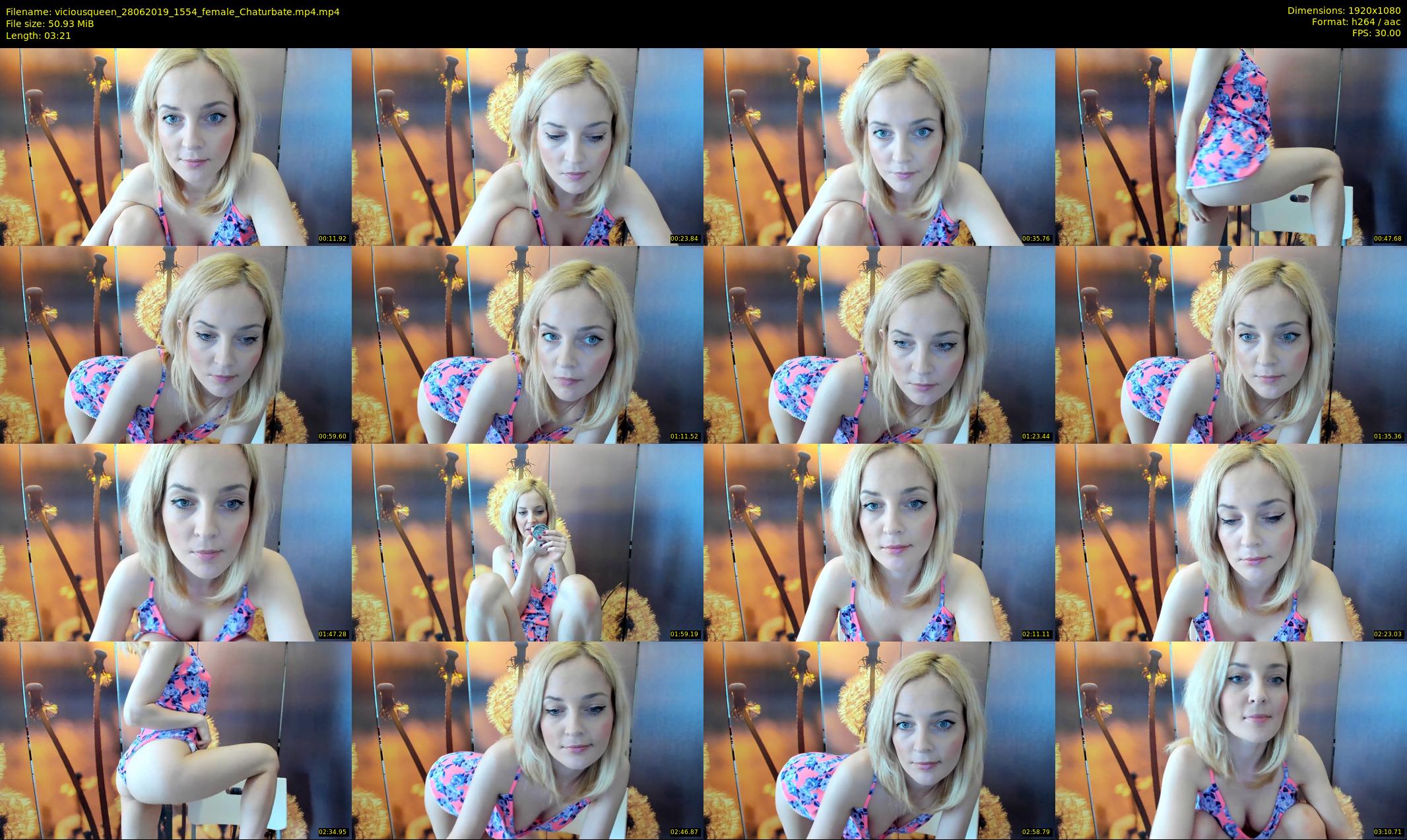 viciousqueen — 4 minute Chaturbate female cam show recording, 1080p, Jun 28, 2019