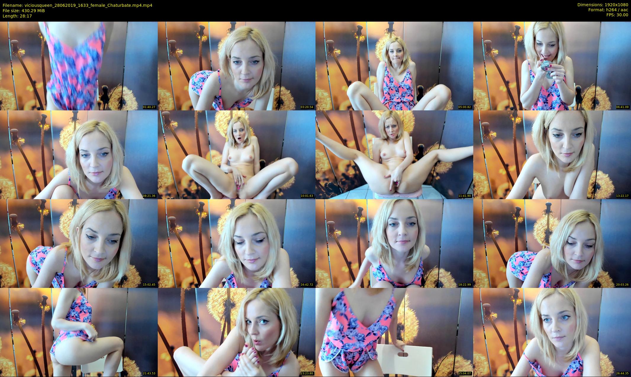 viciousqueen — 29 minute Chaturbate female cam show recording, 1080p, Jun 28, 2019