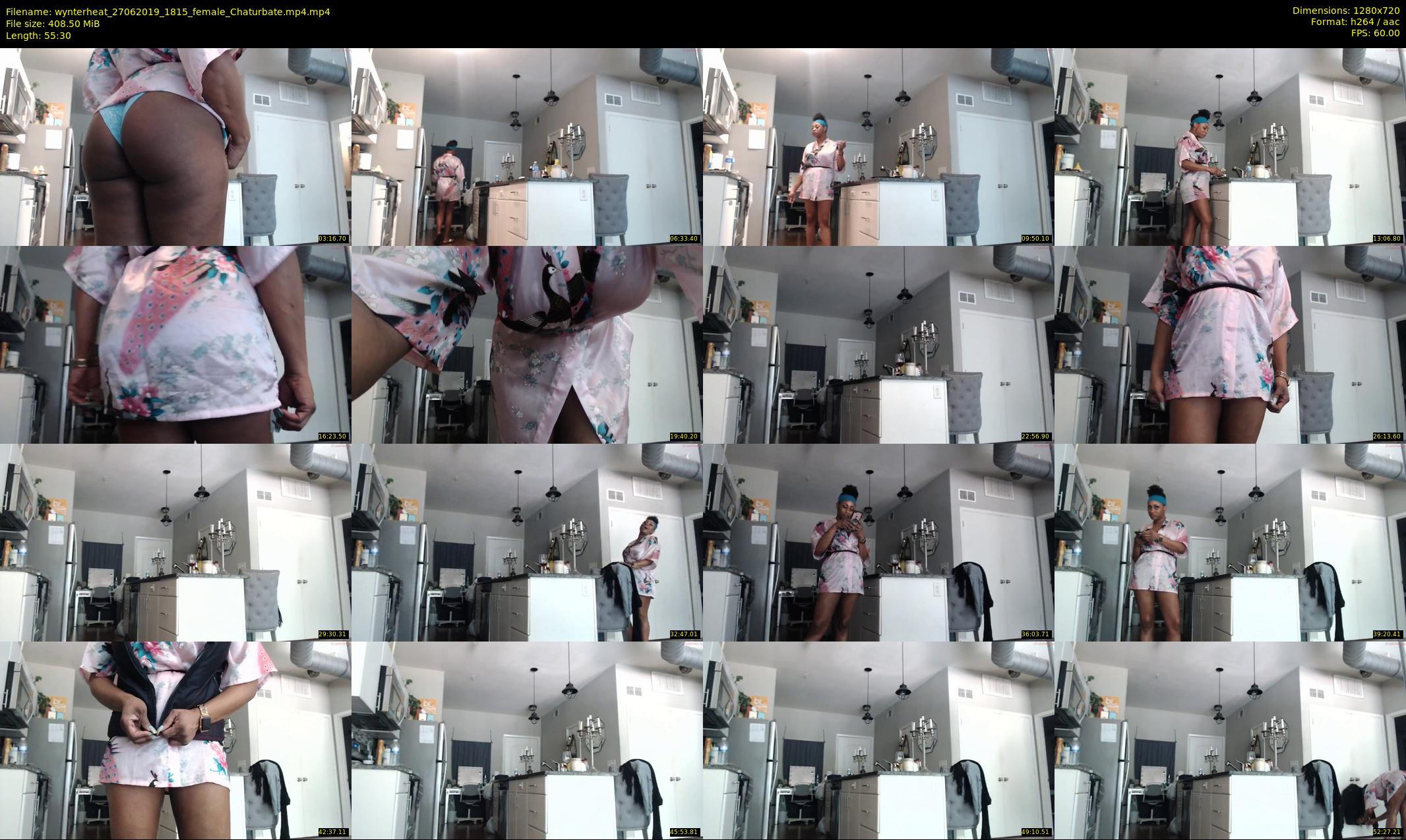 wynterheat — 56 minute Chaturbate female cam show recording, 720p, Jun 27, 2019