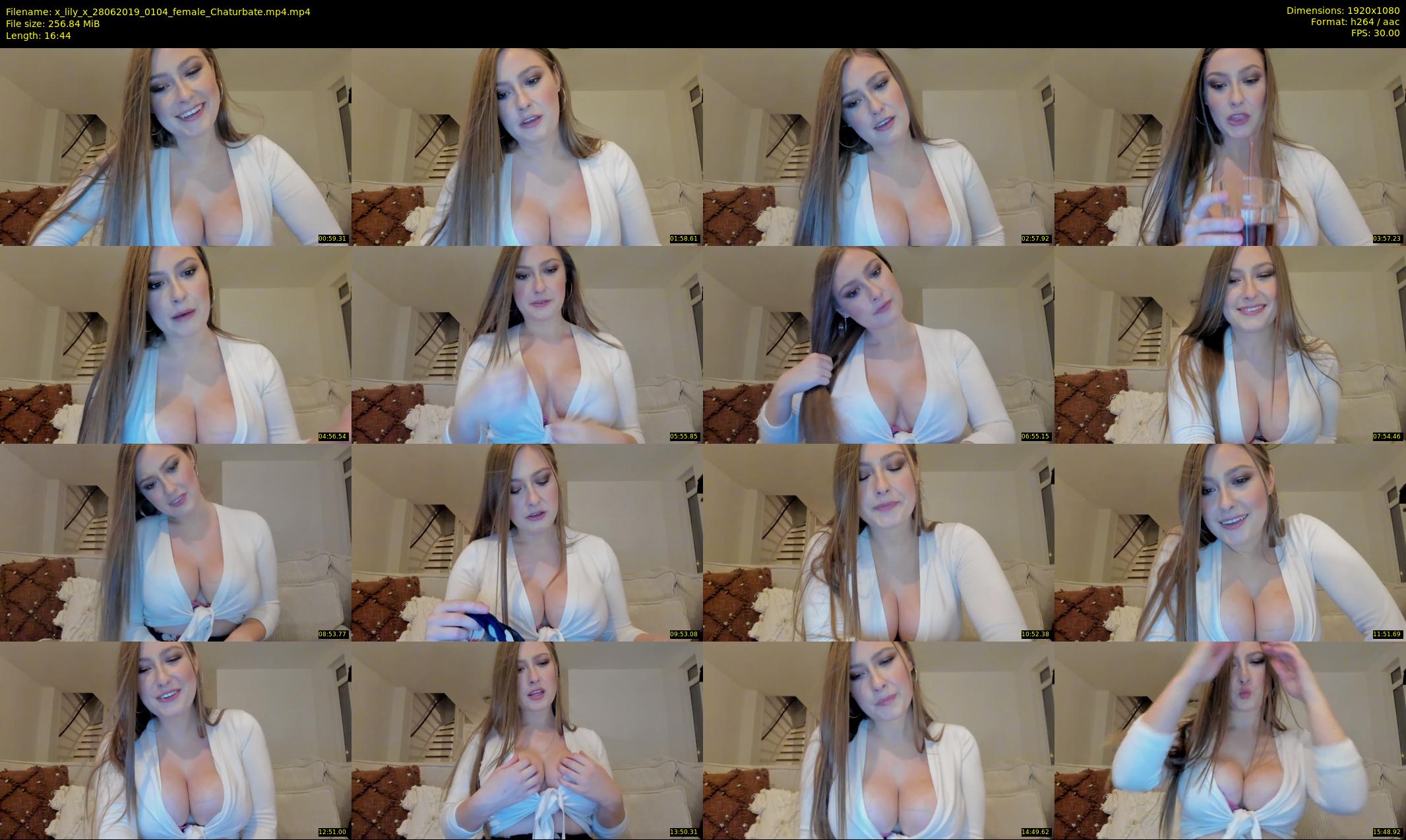 x_lily_x — 17 minute Chaturbate female cam show recording, 1080p, Jun 28, 2019