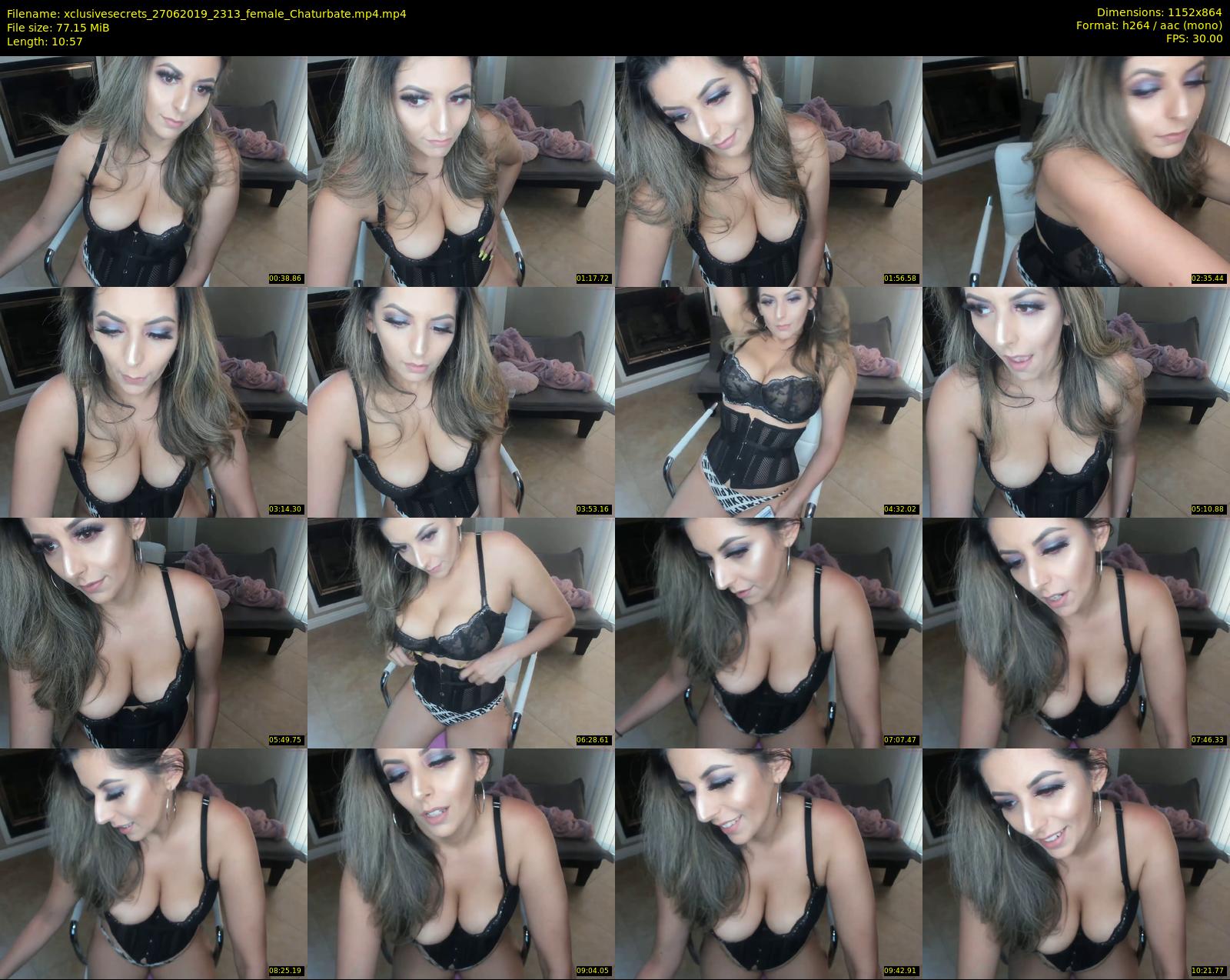xclusivesecrets — 11 minute Chaturbate female cam show recording, 720p, Jun 27, 2019
