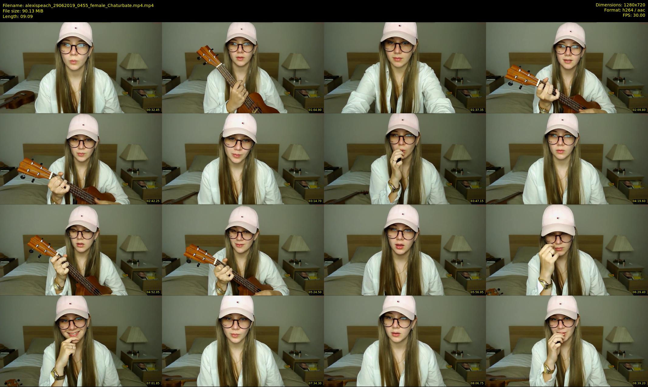 alexispeach — 10 minute Chaturbate female cam show recording, 720p, Jun 29, 2019