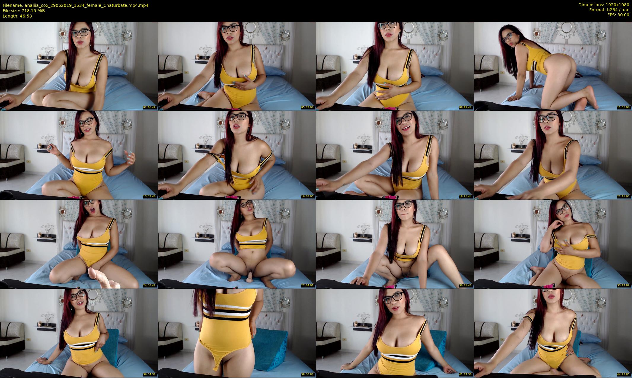 analiia_cox — 47 minute Chaturbate female cam show recording, 1080p, Jun 29, 2019