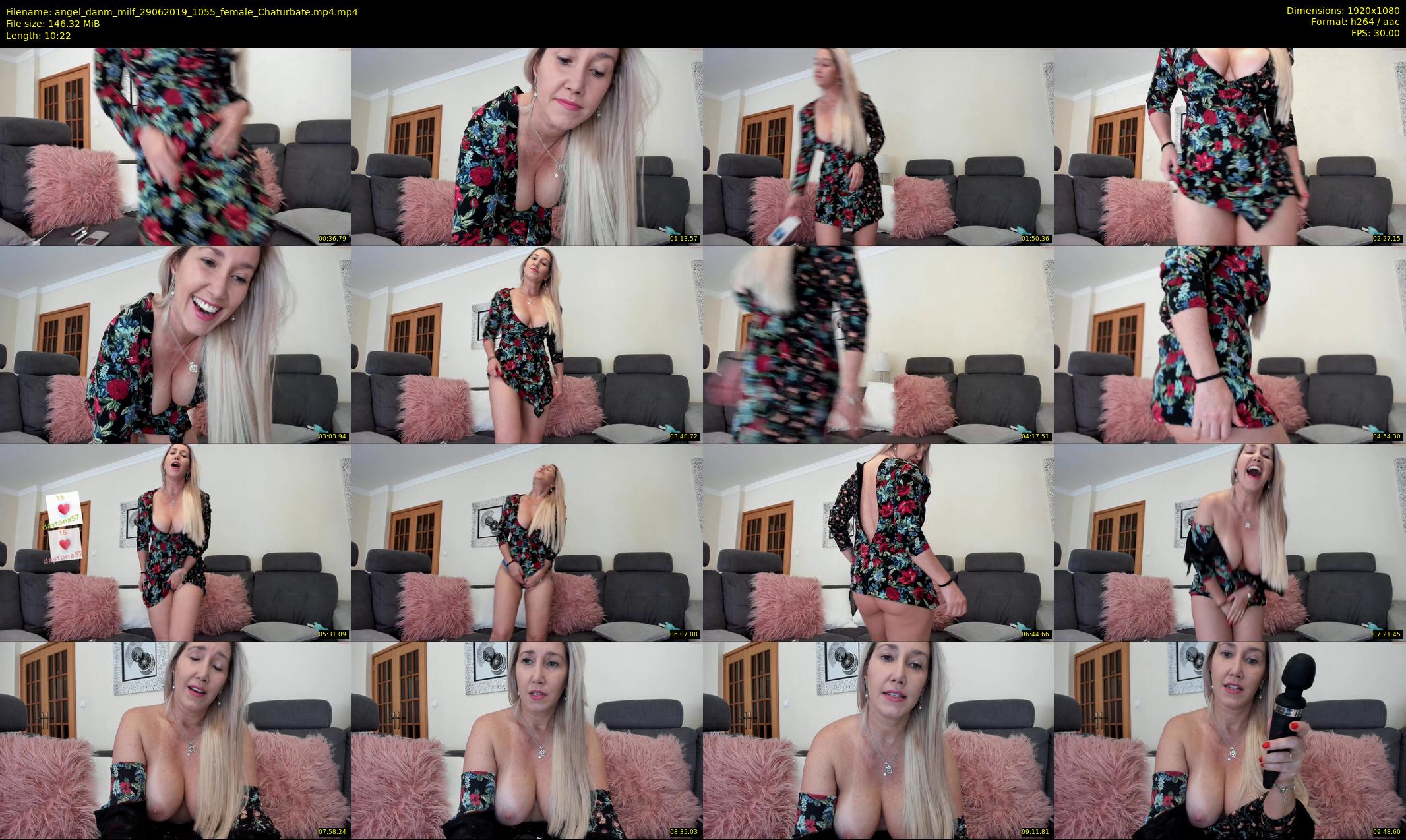angel_danm_milf — 11 minute Chaturbate female cam show recording, 1080p, Jun 29, 2019