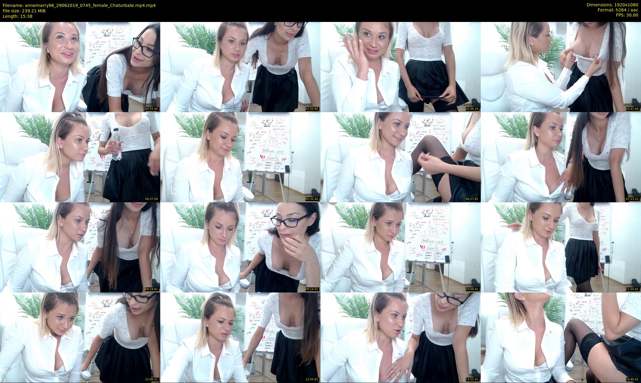 annemarry96 — 16 minute Chaturbate female cam show recording, 1080p, Jun 29, 2019