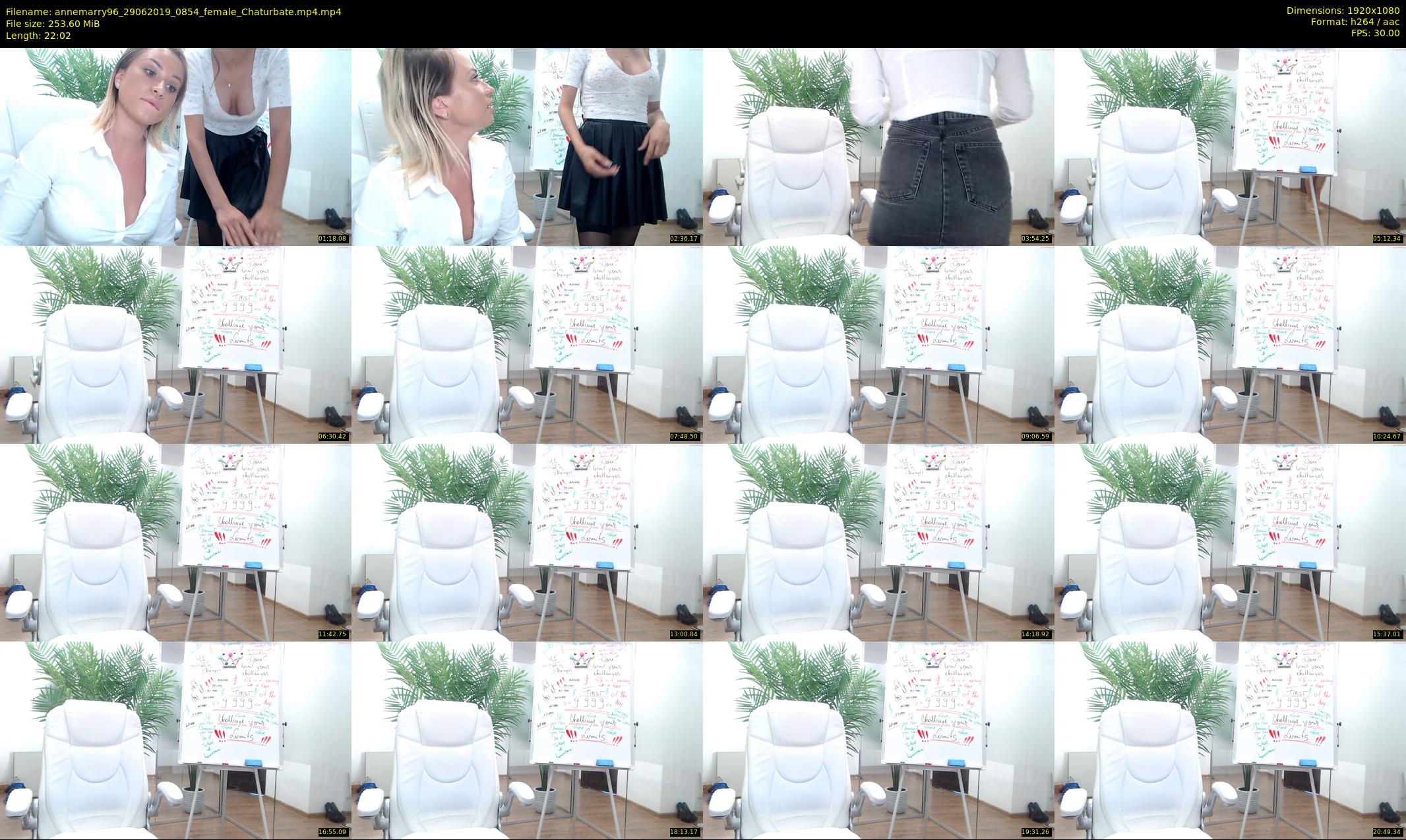annemarry96 — 23 minute Chaturbate female cam show recording, 1080p, Jun 29, 2019