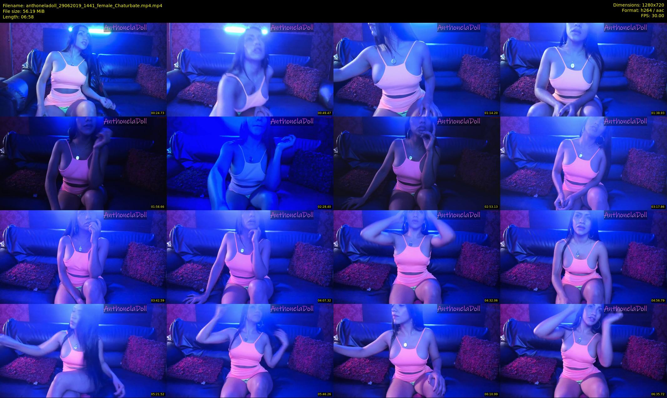 anthoneladoll — 7 minute Chaturbate female cam show recording, 720p, Jun 29, 2019