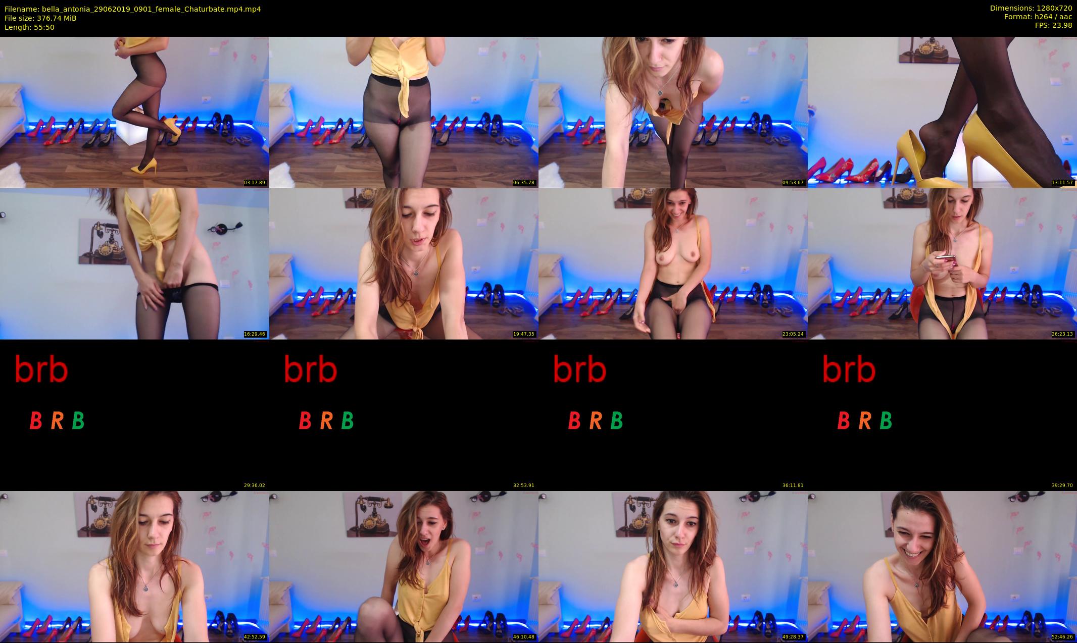 bella_antonia — 56 minute Chaturbate female cam show recording, 720p, Jun 29, 2019