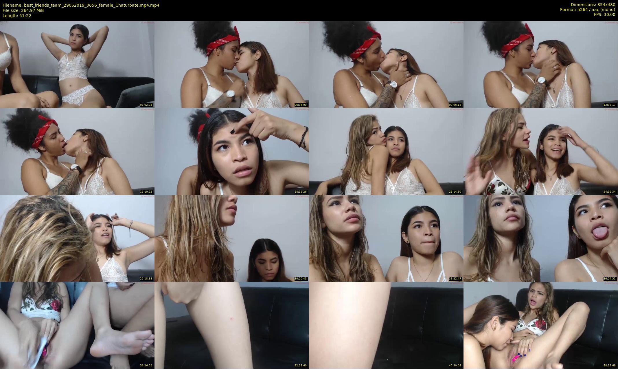 best_friends_team — 52 minute Chaturbate female cam show recording, 480p, Jun 29, 2019