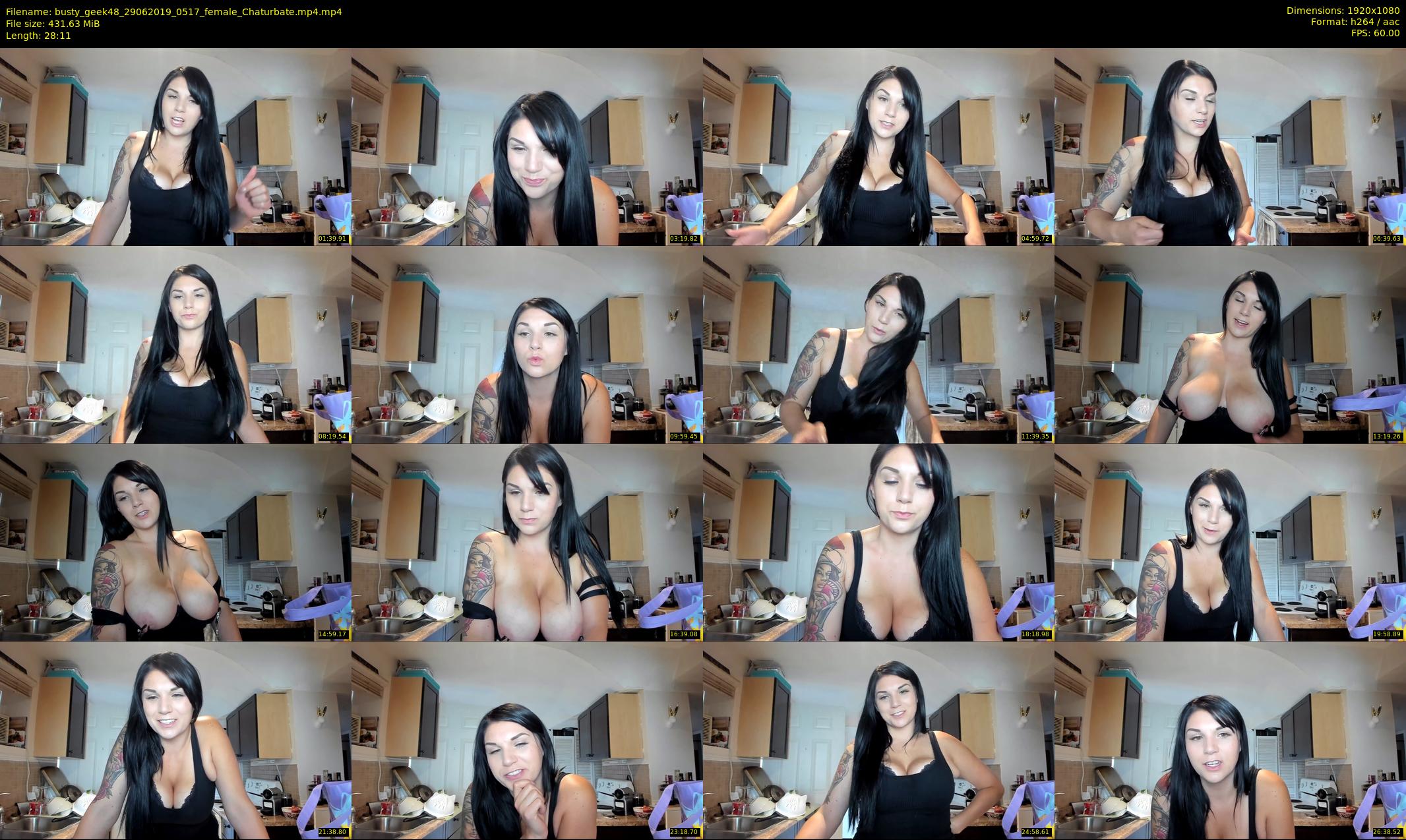 busty_geek48 — 29 minute Chaturbate female cam show recording, 1080p, Jun 29, 2019