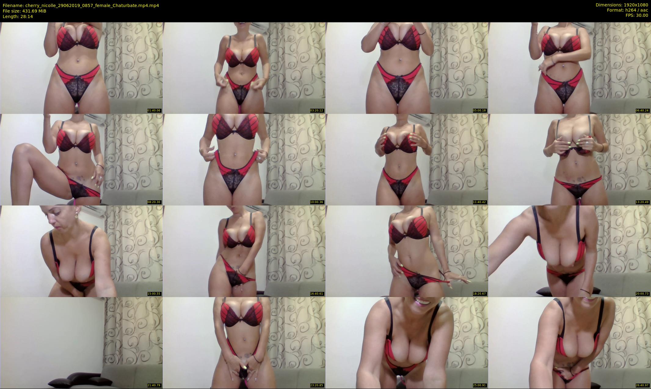 cherry_nicolle — 29 minute Chaturbate female cam show recording, 1080p, Jun 29, 2019