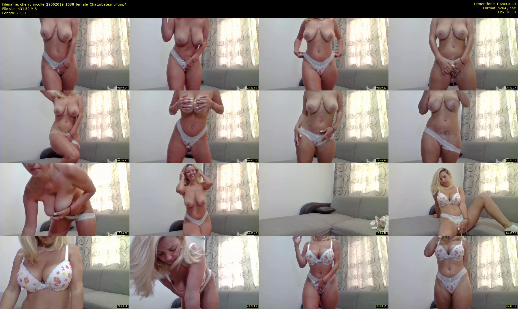 cherry_nicolle — 29 minute Chaturbate female cam show recording, 1080p, Jun 29, 2019