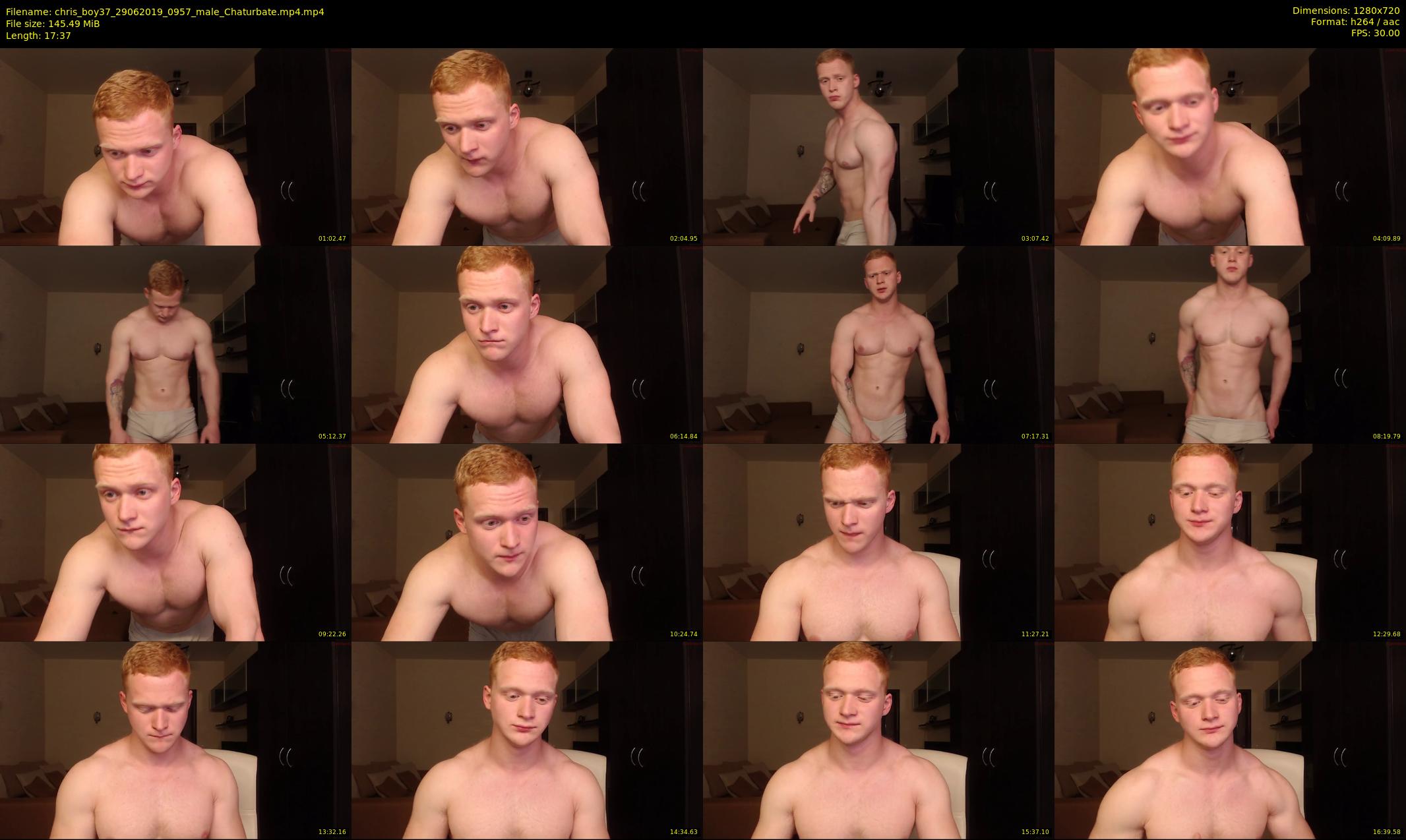 chris_boy37 — 18 minute Chaturbate male cam show recording, 720p, Jun 29, 2019
