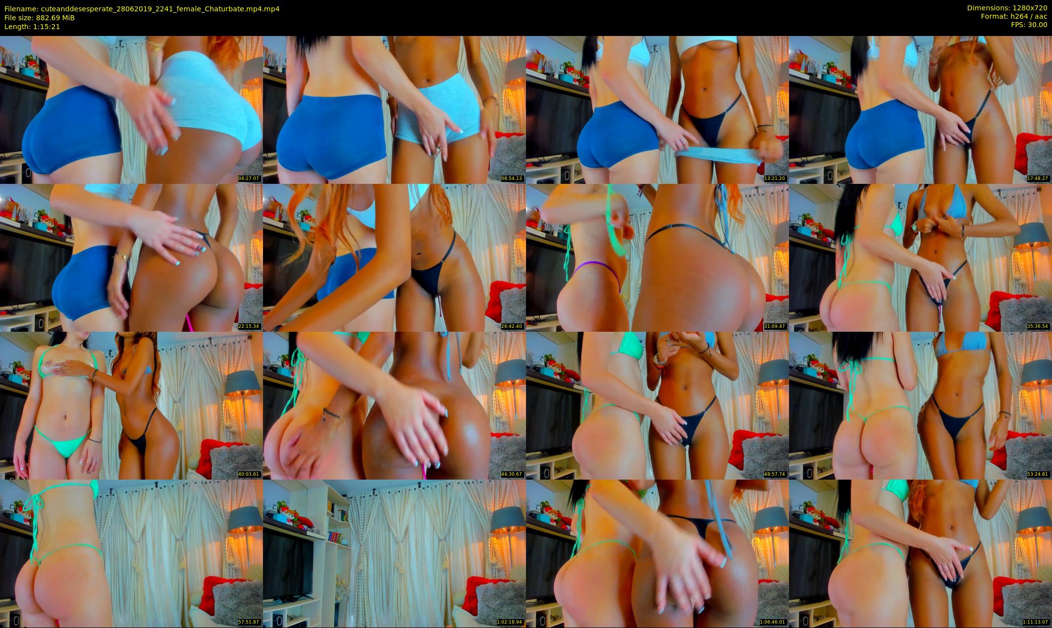 cuteanddesesperate — 76 minute Chaturbate female cam show recording, 720p, Jun 28, 2019