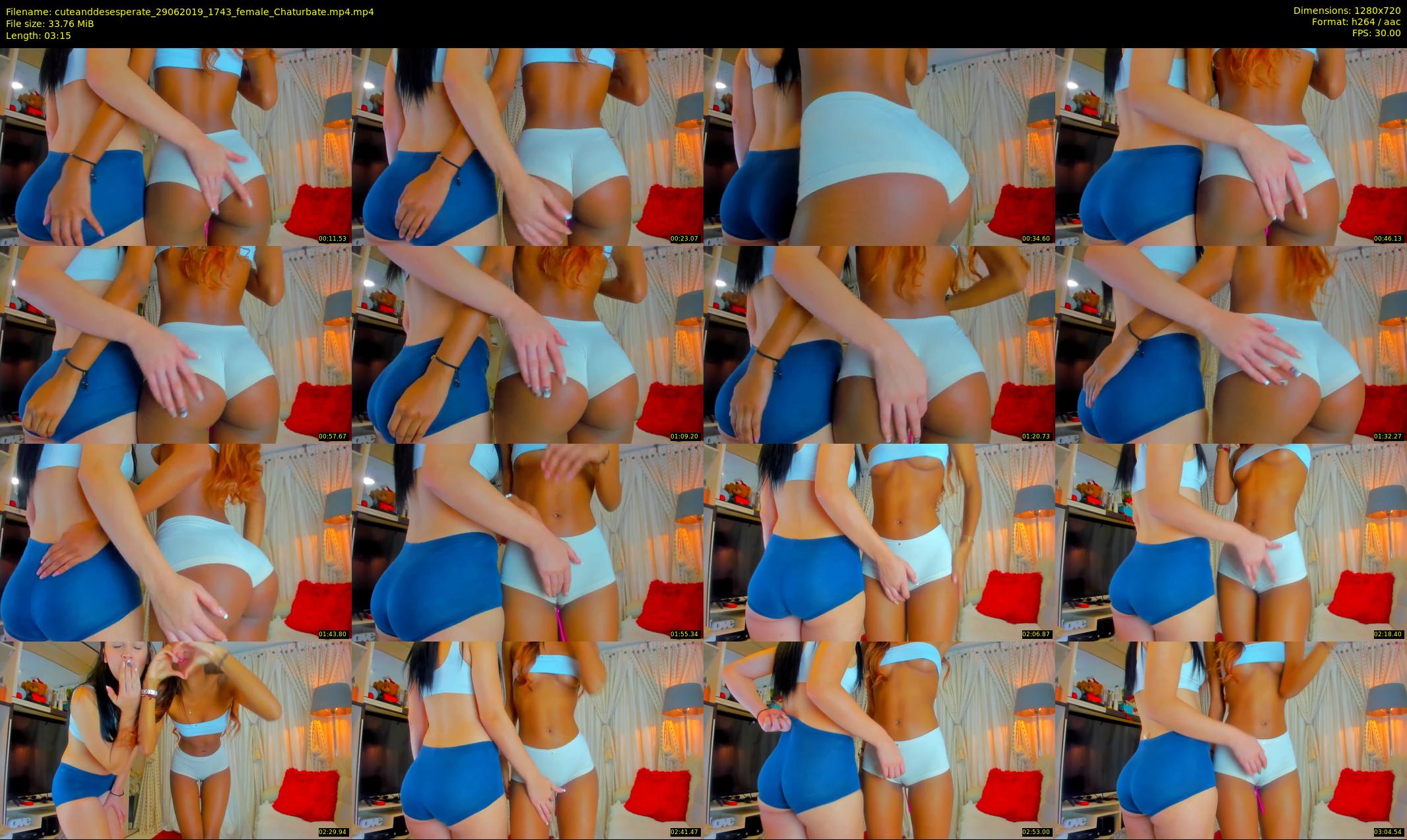 cuteanddesesperate — 4 minute Chaturbate female cam show recording, 720p, Jun 29, 2019