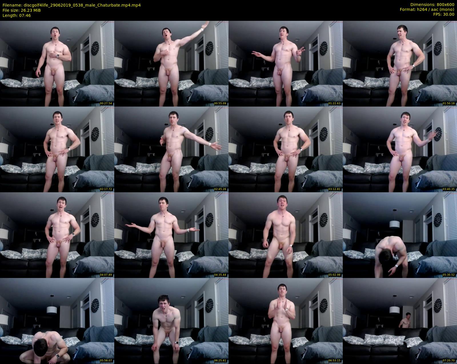 discgolf4life — 8 minute Chaturbate male cam show recording, 480p, Jun 29, 2019