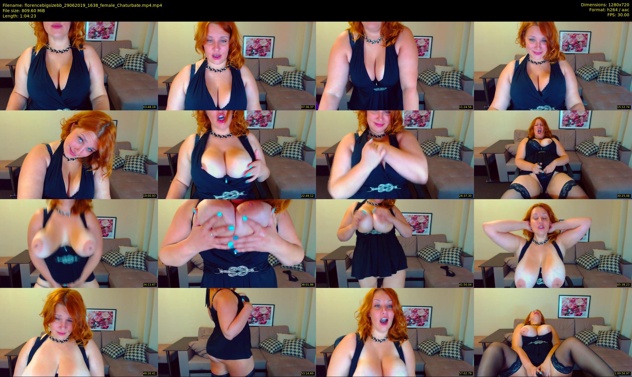 florencebigsizebb — 65 minute Chaturbate female cam show recording, 720p, Jun 29, 2019