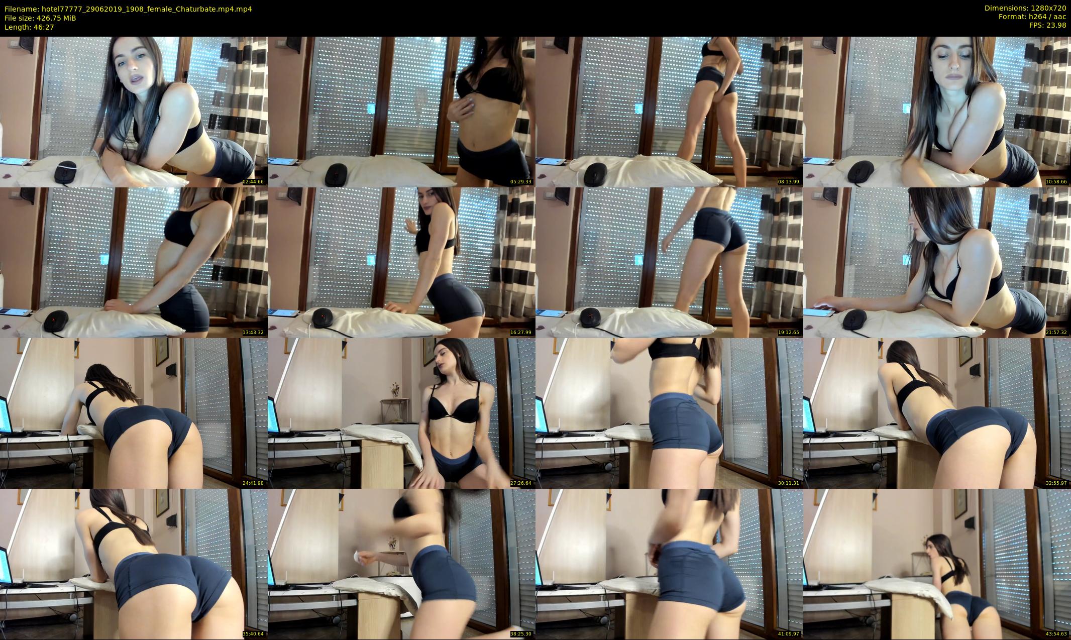 hotel77777 — 47 minute Chaturbate female cam show recording, 720p, Jun 29, 2019