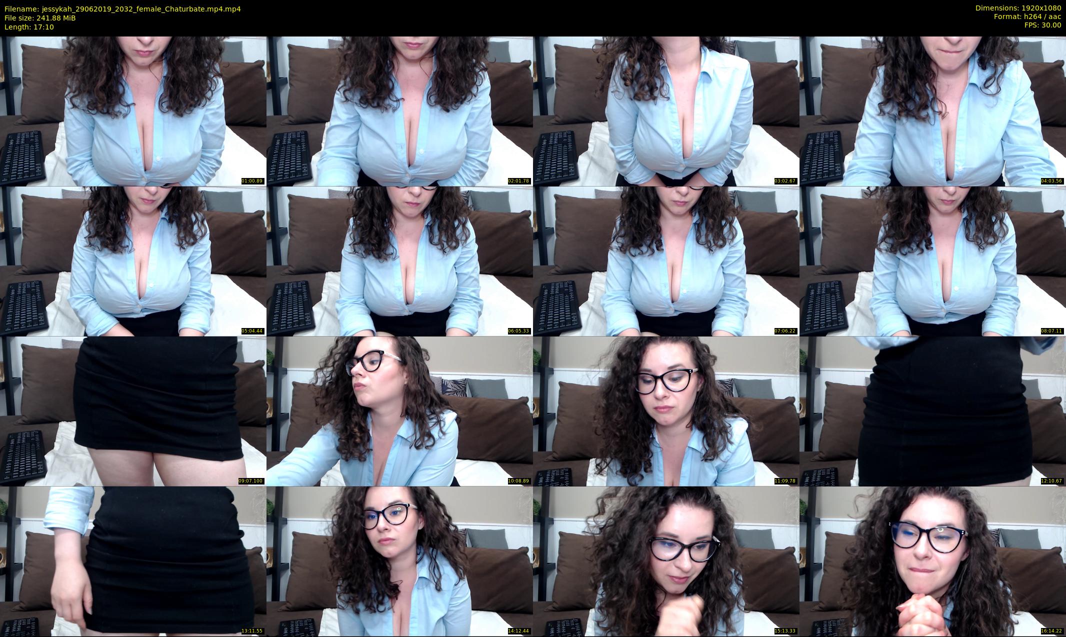 jessykah — 18 minute Chaturbate female cam show recording, 1080p, Jun 29, 2019