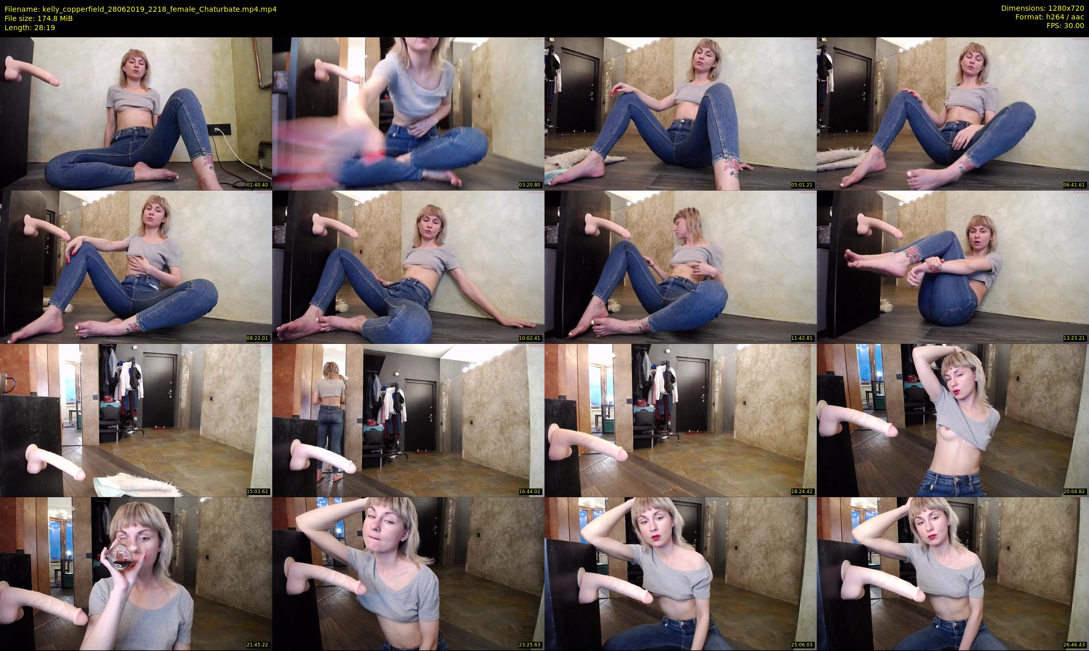 kelly_copperfield — 29 minute Chaturbate female cam show recording, 720p, Jun 28, 2019