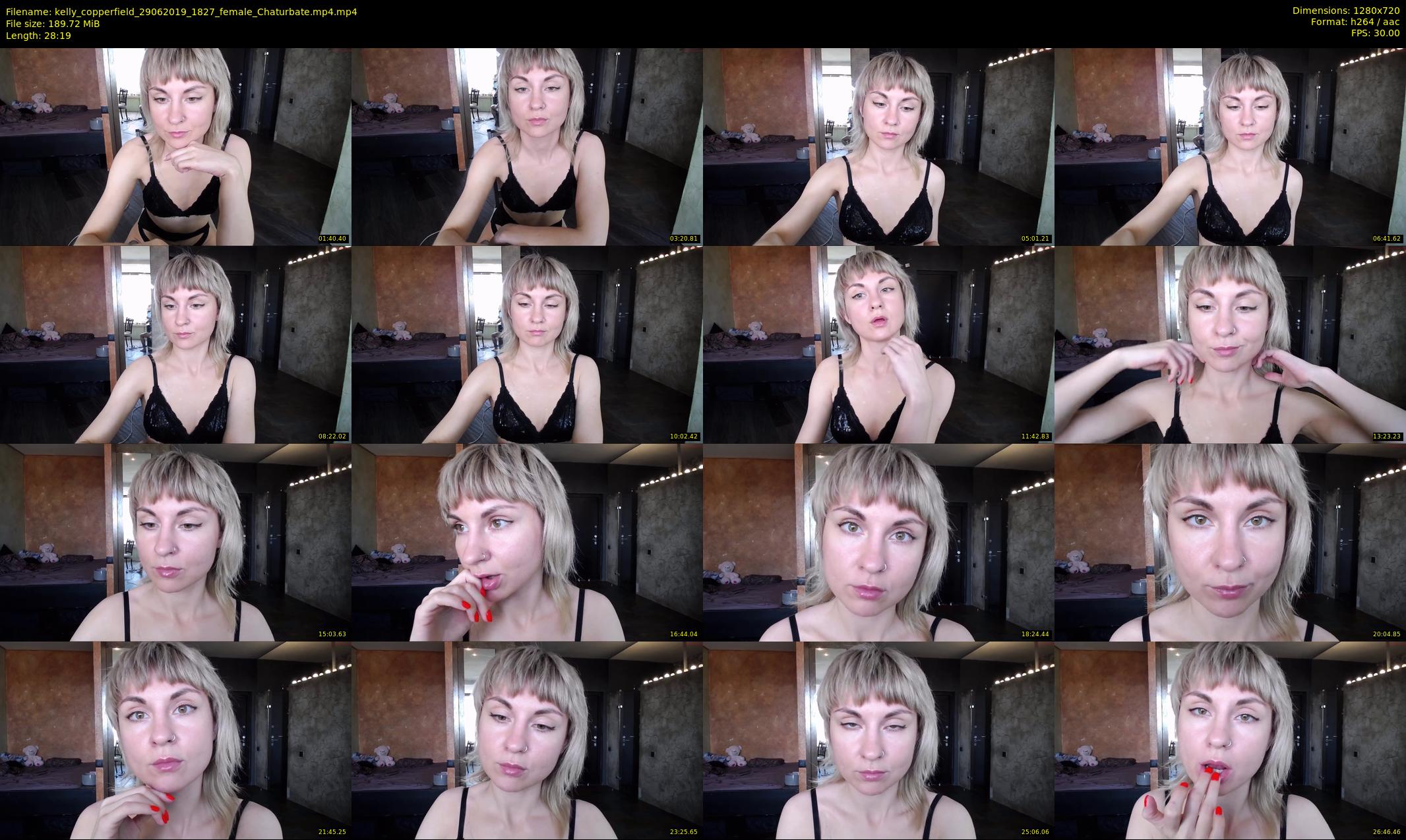 kelly_copperfield — 29 minute Chaturbate female cam show recording, 720p, Jun 29, 2019