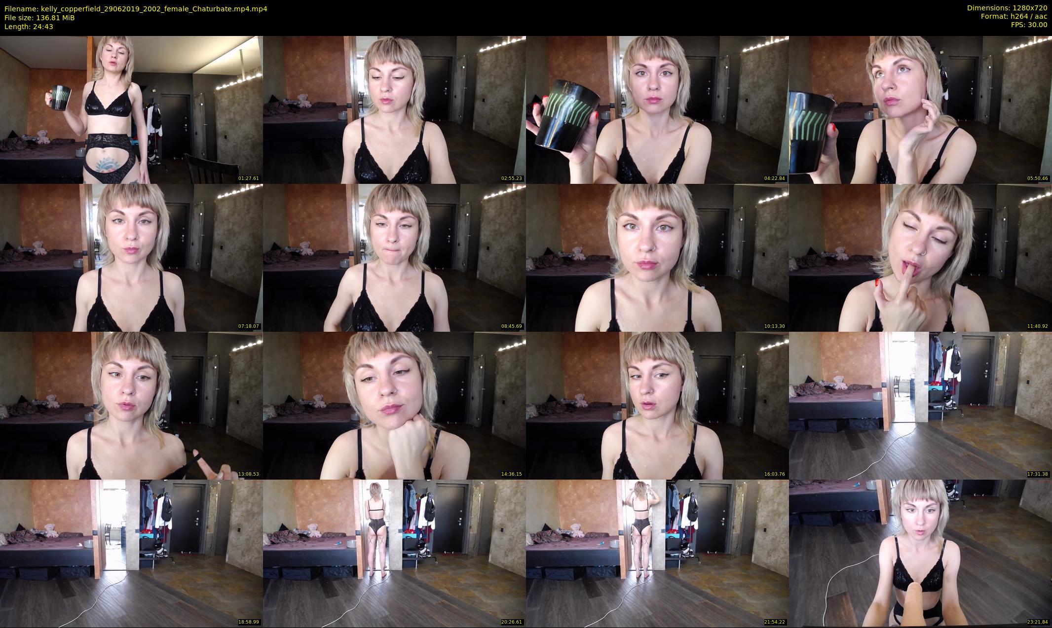 kelly_copperfield — 25 minute Chaturbate female cam show recording, 720p, Jun 29, 2019