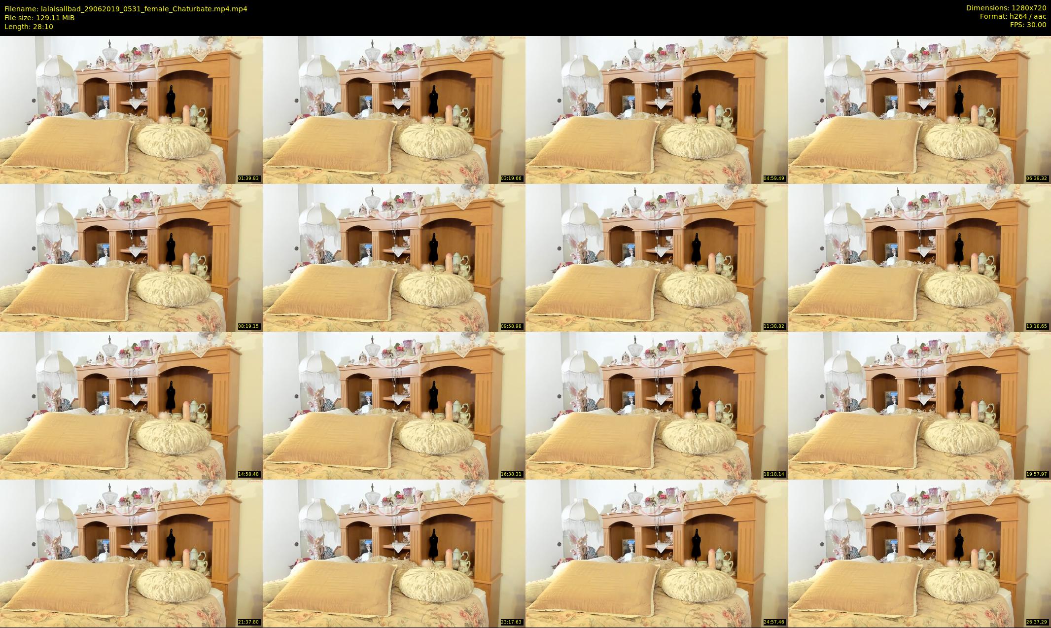 lalaisallbad — 29 minute Chaturbate female cam show recording, 720p, Jun 29, 2019