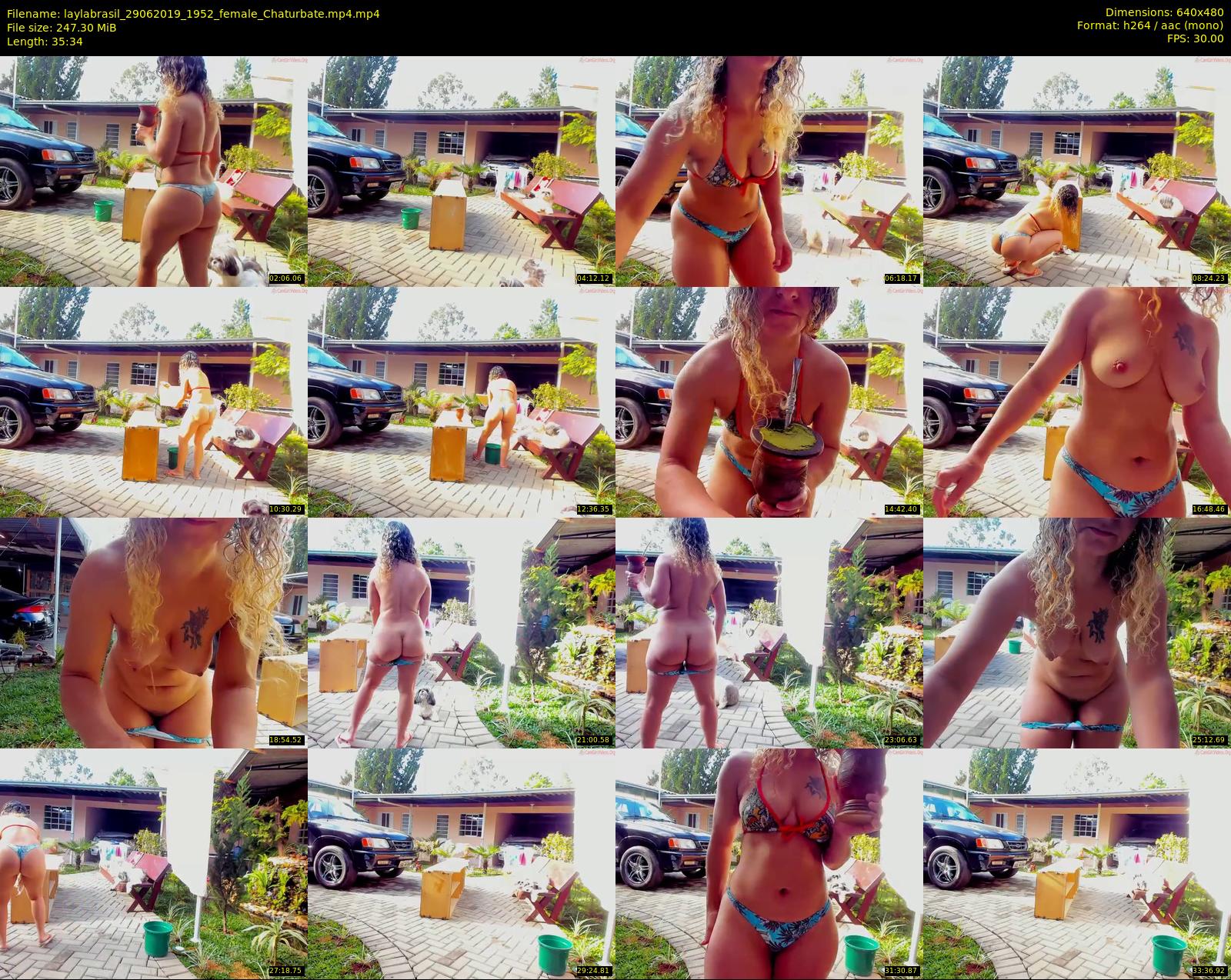 laylabrasil — 36 minute Chaturbate female cam show recording, 480p, Jun 29, 2019