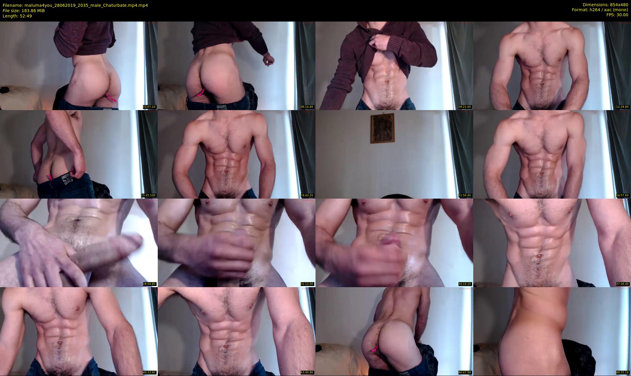 maluma4you — 53 minute Chaturbate male cam show recording, 480p, Jun 28, 2019