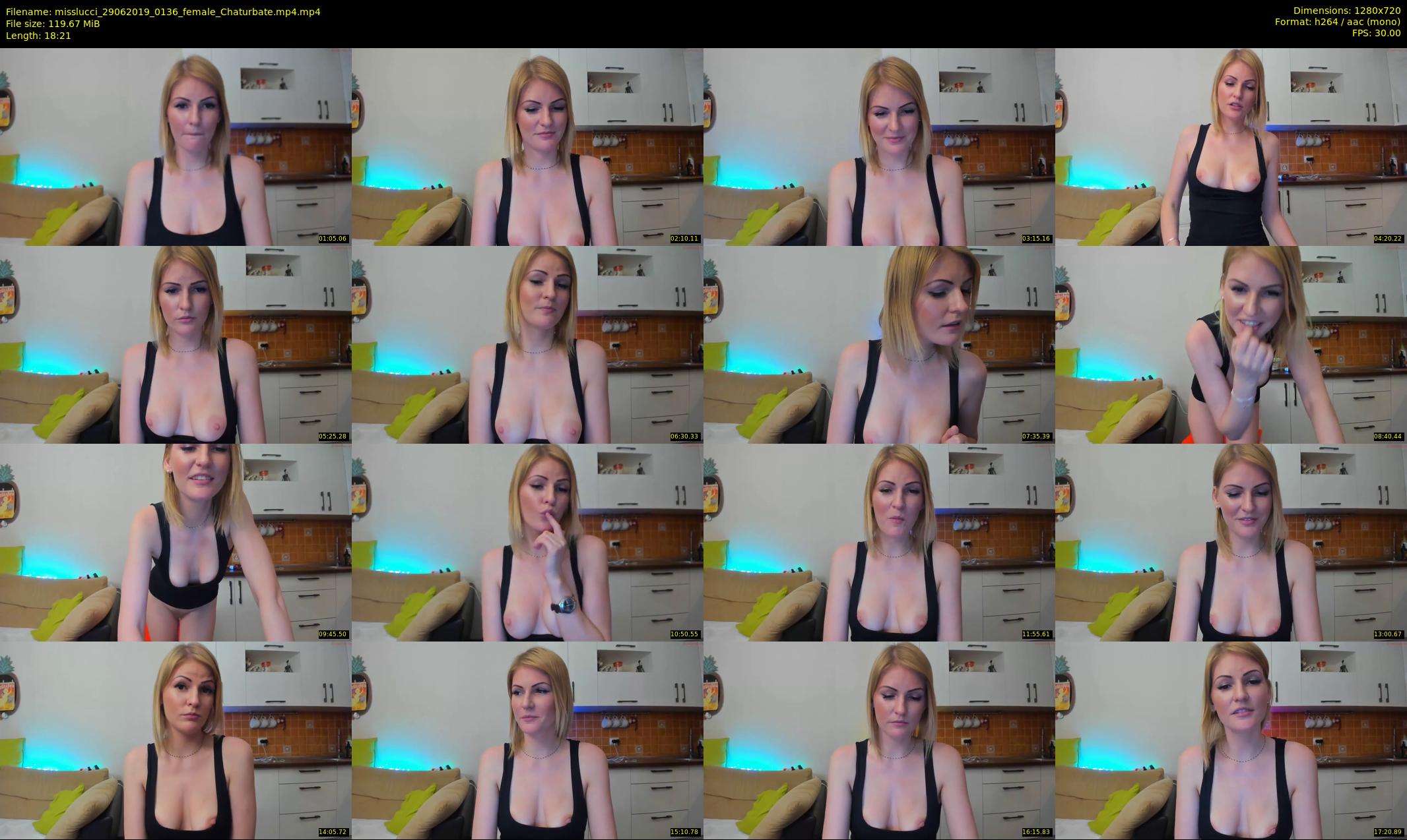 misslucci — 19 minute Chaturbate female cam show recording, 720p, Jun 29, 2019