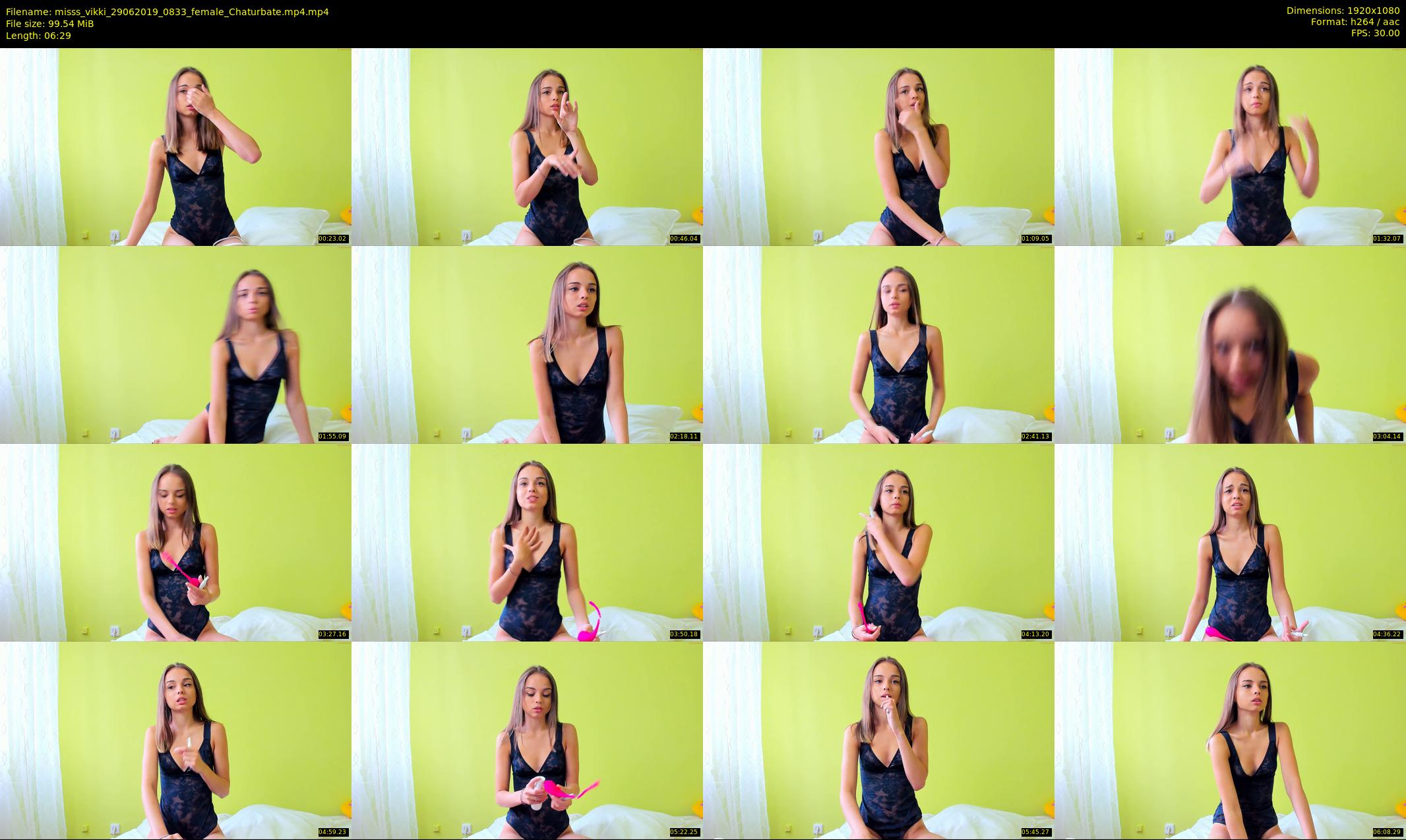 misss_vikki — 7 minute Chaturbate female cam show recording, 1080p, Jun 29, 2019