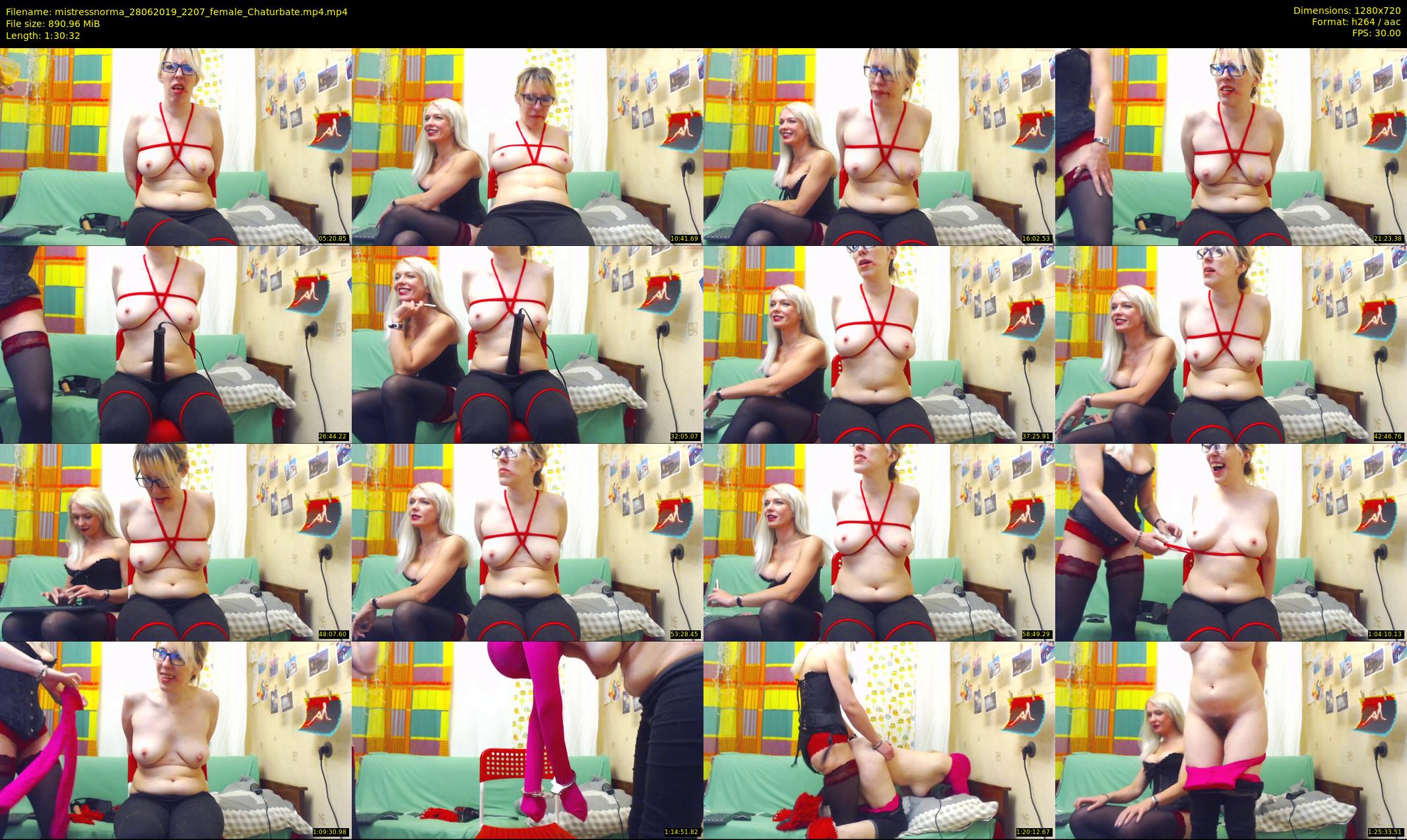 mistressnorma — 91 minute Chaturbate female cam show recording, 720p, Jun 28, 2019