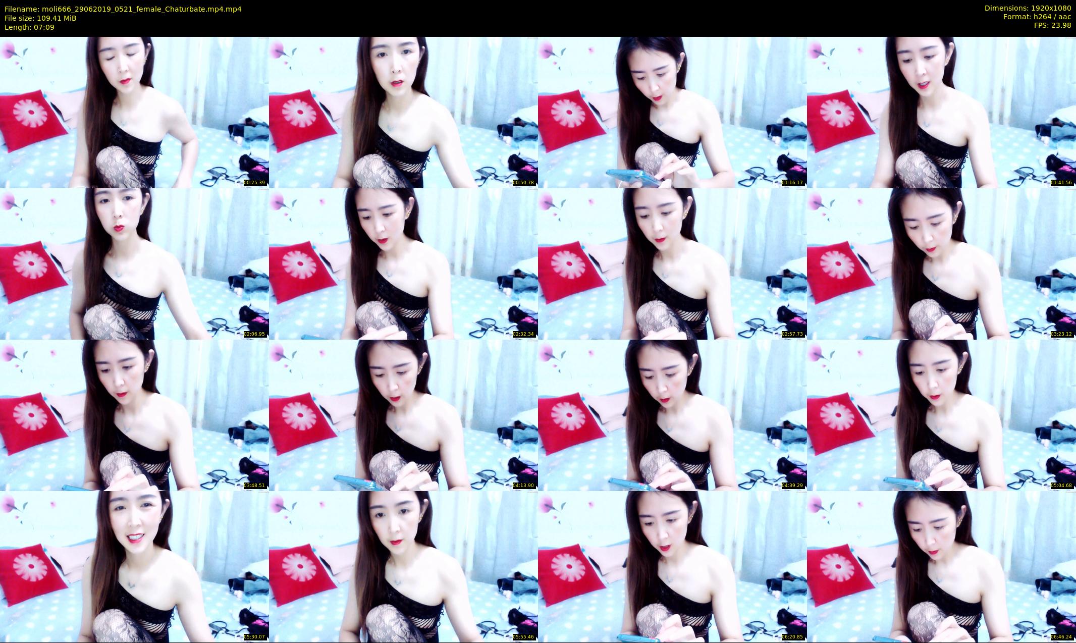 moli666 — 8 minute Chaturbate female cam show recording, 1080p, Jun 29, 2019