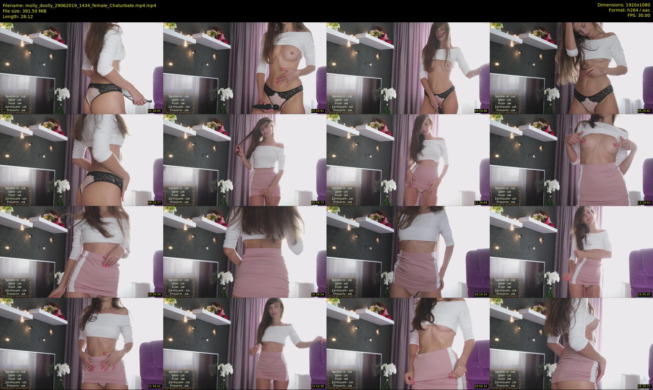 molly_doolly — 29 minute Chaturbate female cam show recording, 1080p, Jun 29, 2019