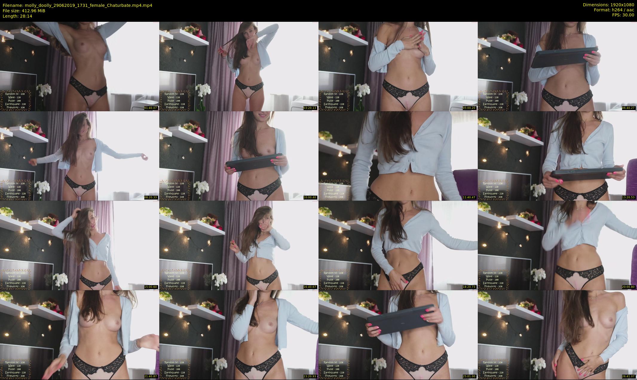 molly_doolly — 29 minute Chaturbate female cam show recording, 1080p, Jun 29, 2019