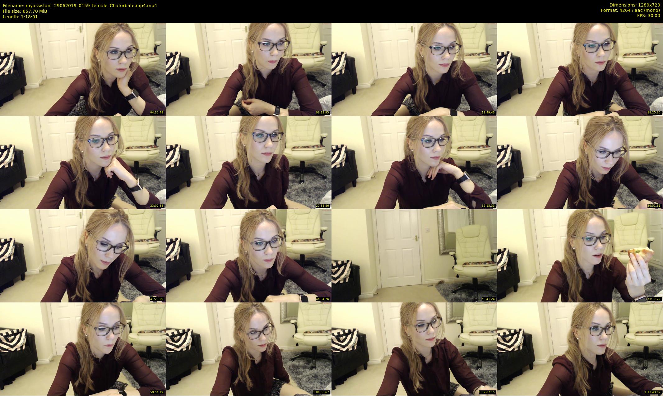 myassistant — 79 minute Chaturbate female cam show recording, 720p, Jun 29, 2019