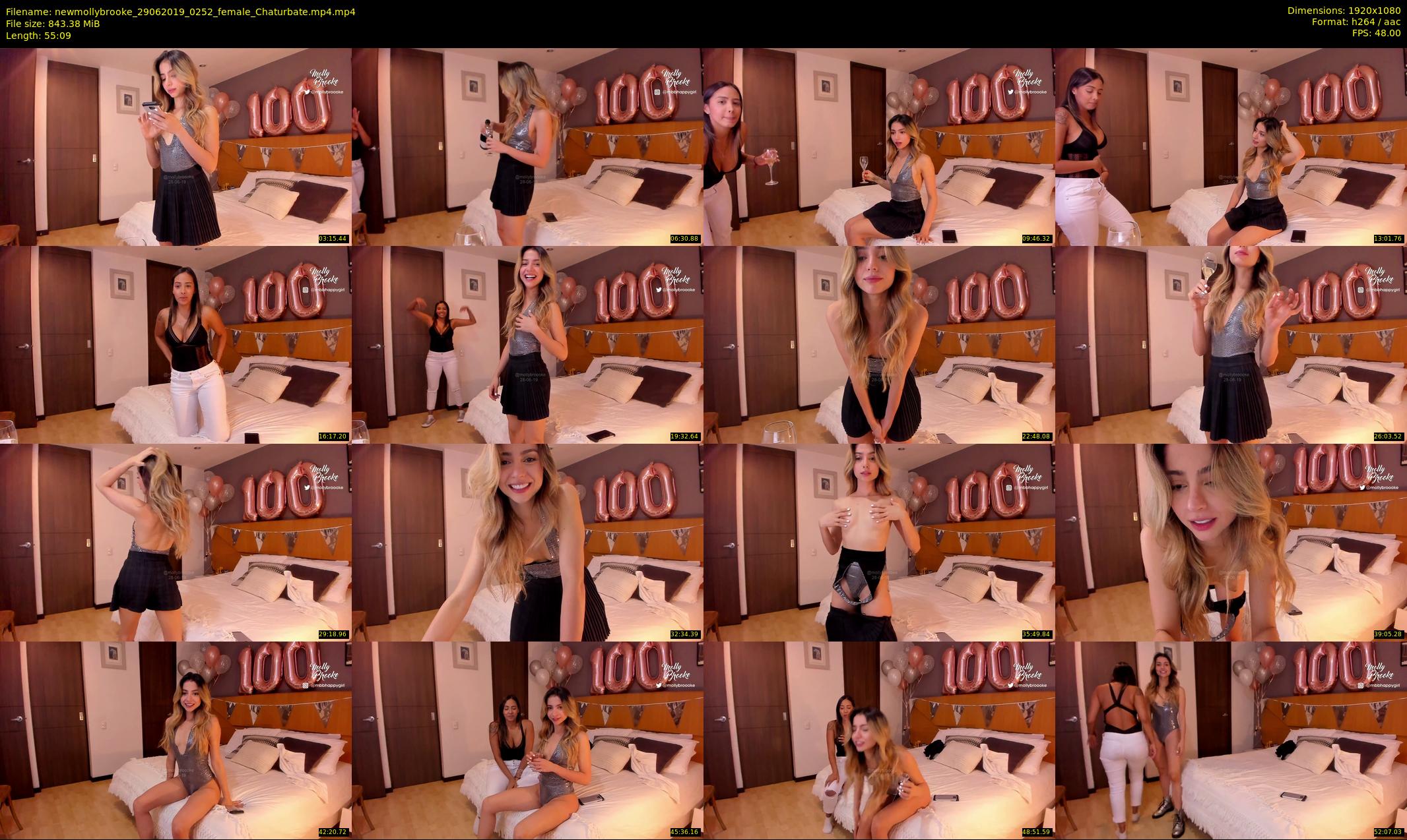 newmollybrooke — 56 minute Chaturbate female cam show recording, 1080p, Jun 29, 2019
