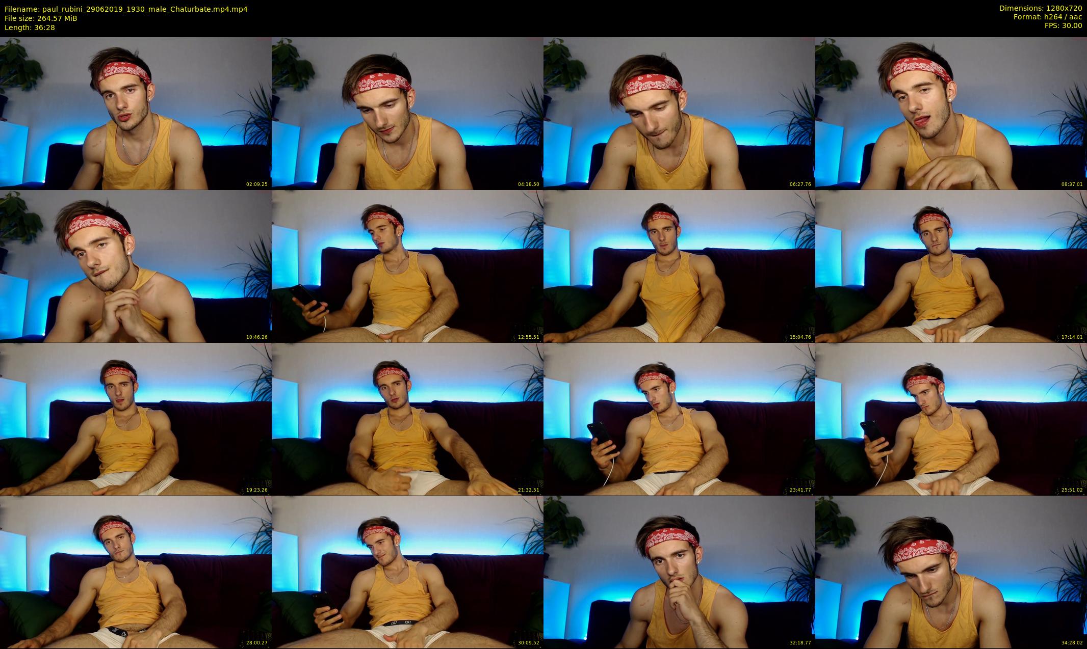 paul_rubini — 37 minute Chaturbate male cam show recording, 720p, Jun 29, 2019