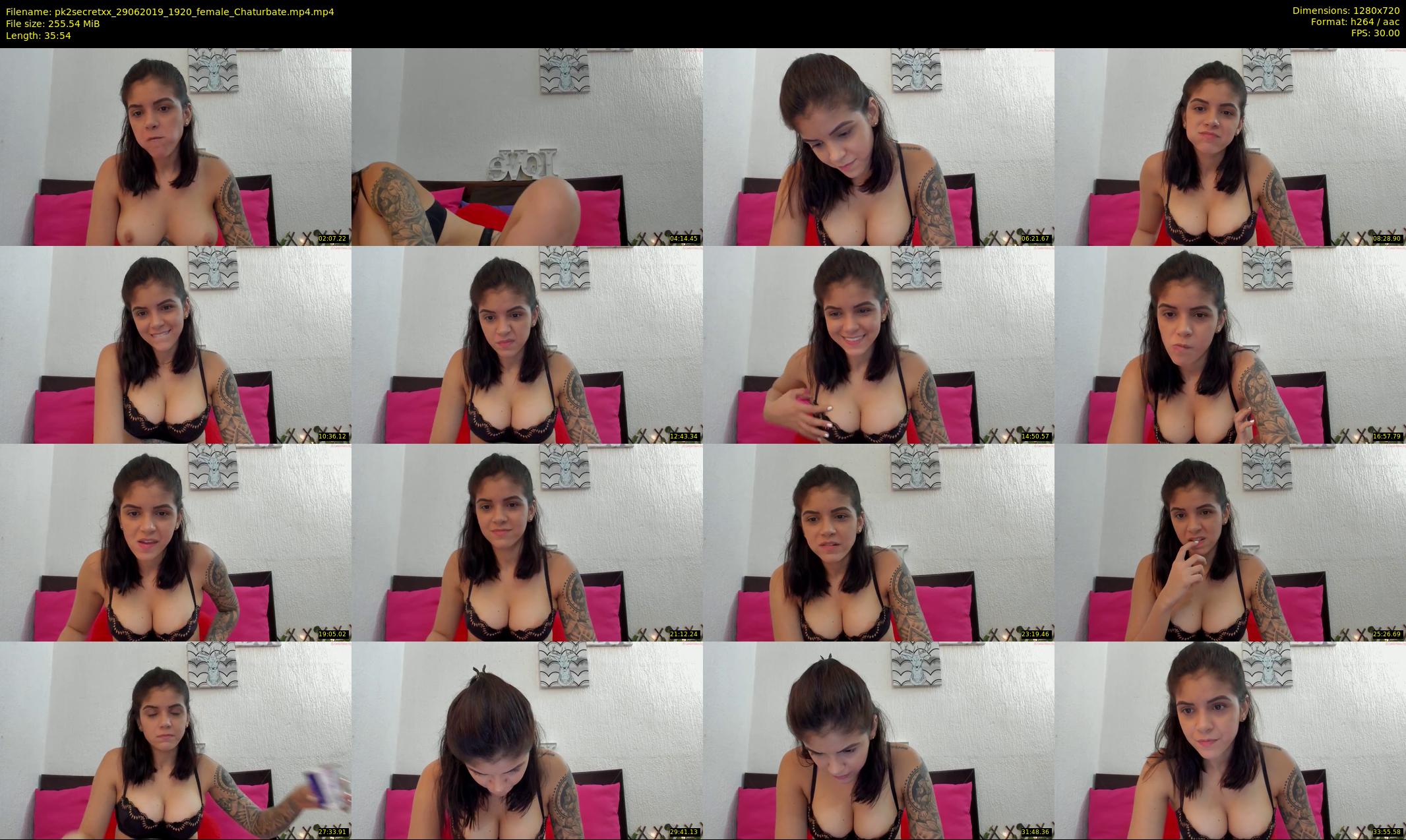 pk2secretxx — 36 minute Chaturbate female cam show recording, 720p, Jun 29, 2019