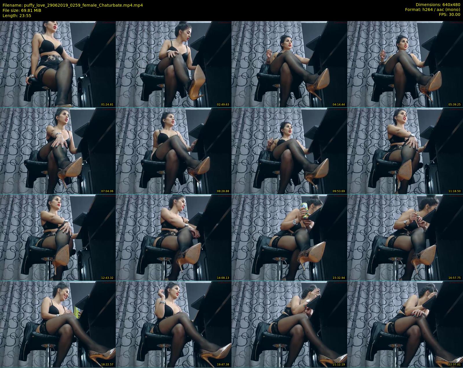puffy_love — 24 minute Chaturbate female cam show recording, 480p, Jun 29, 2019