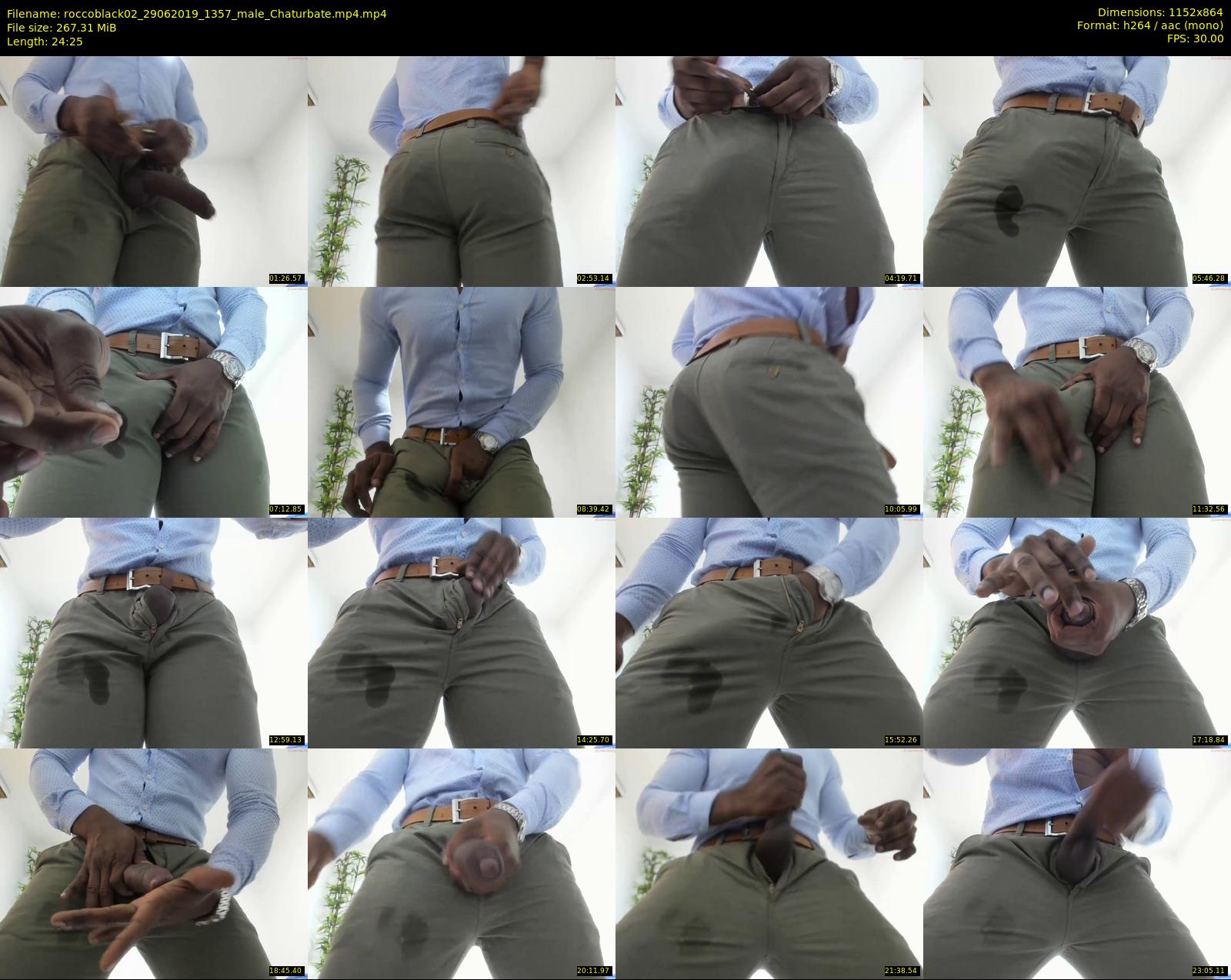 roccoblack02 — 25 minute Chaturbate male cam show recording, 720p, Jun 29, 2019