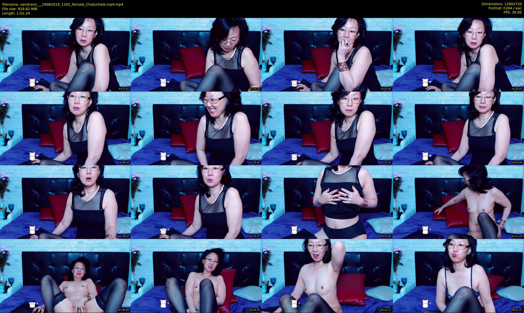 sandrami__ — 62 minute Chaturbate female cam show recording, 720p, Jun 29, 2019