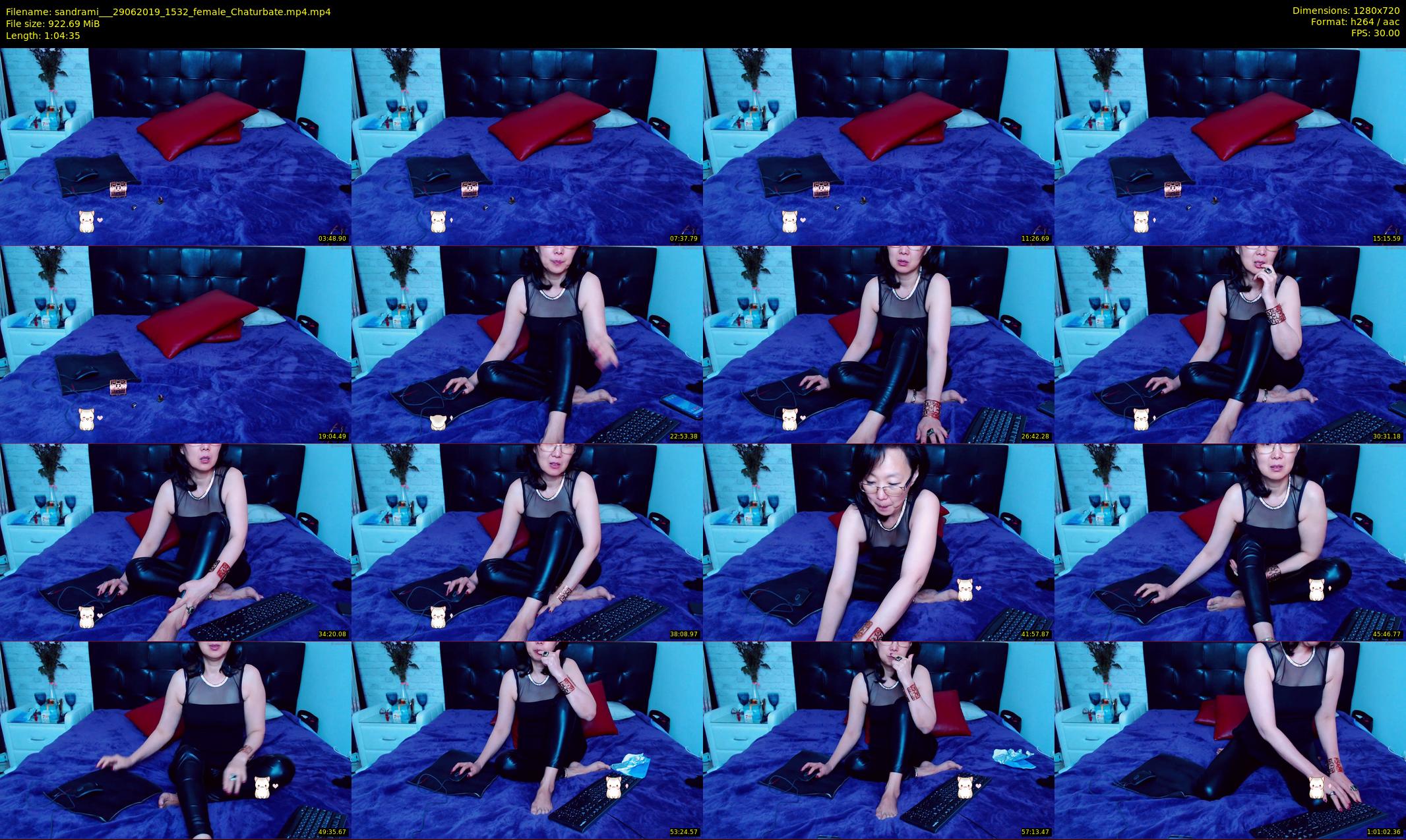 sandrami__ — 65 minute Chaturbate female cam show recording, 720p, Jun 29, 2019