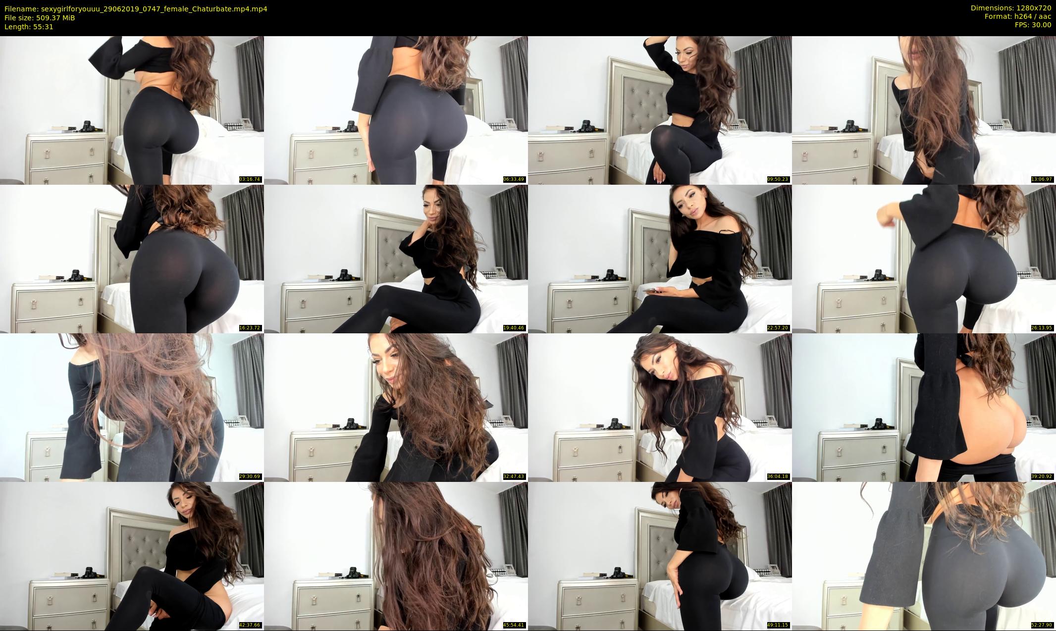 sexygirlforyouuu — 56 minute Chaturbate female cam show recording, 720p, Jun 29, 2019