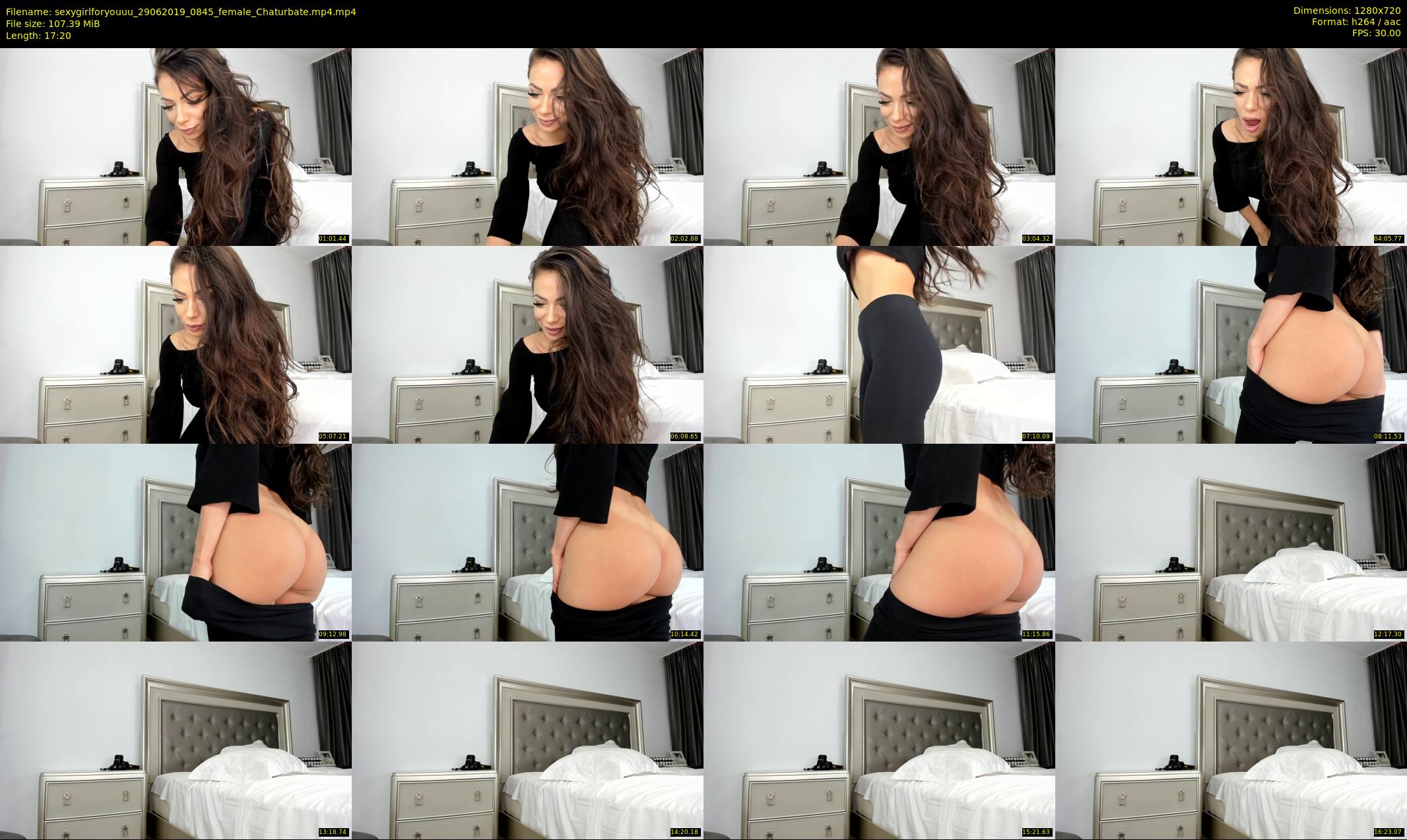 sexygirlforyouuu — 18 minute Chaturbate female cam show recording, 720p, Jun 29, 2019