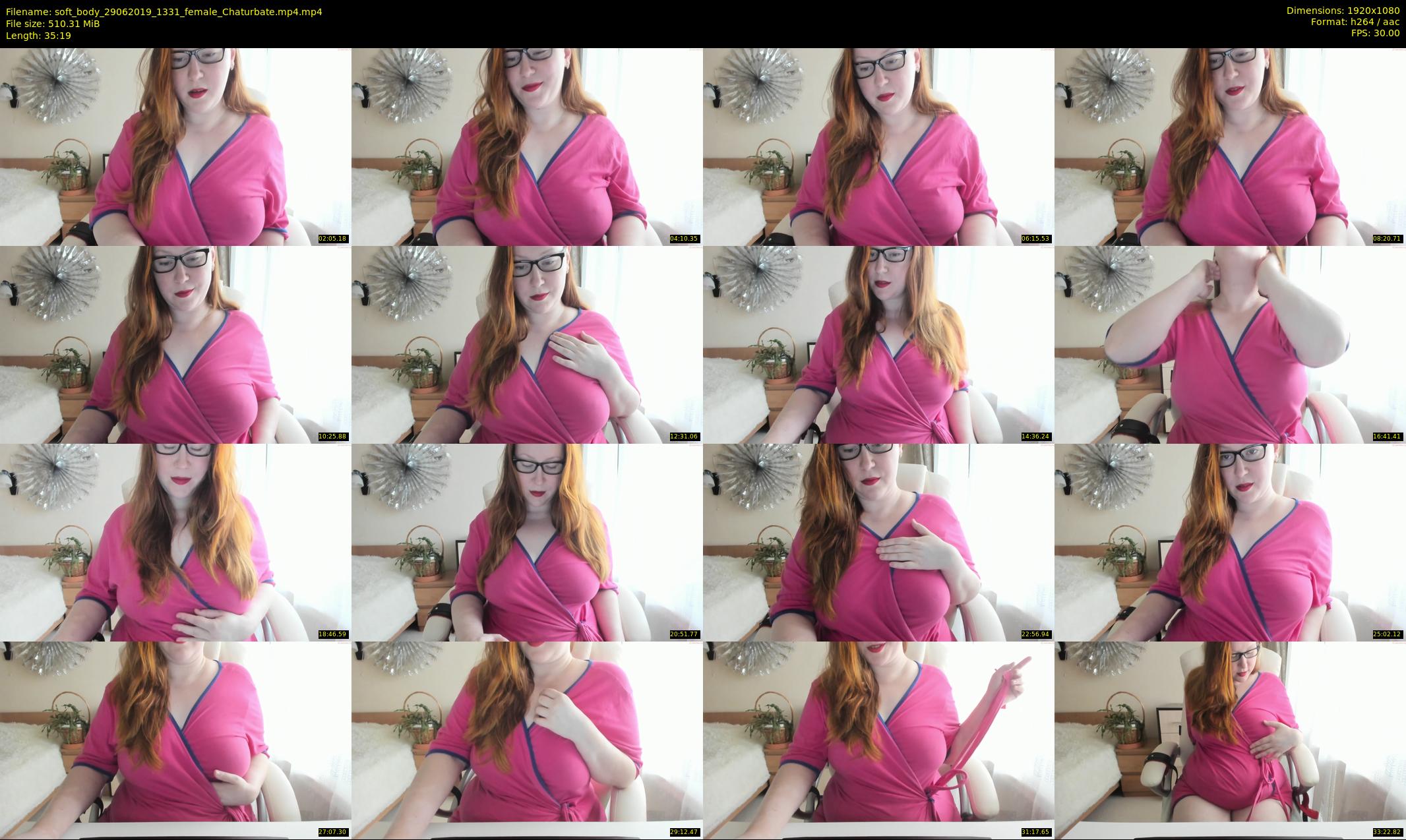 soft_body — 36 minute Chaturbate female cam show recording, 1080p, Jun 29, 2019