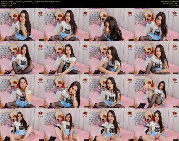 sophia_alejandra — 4 minute Chaturbate female cam show recording, 720p, Jun 29, 2019